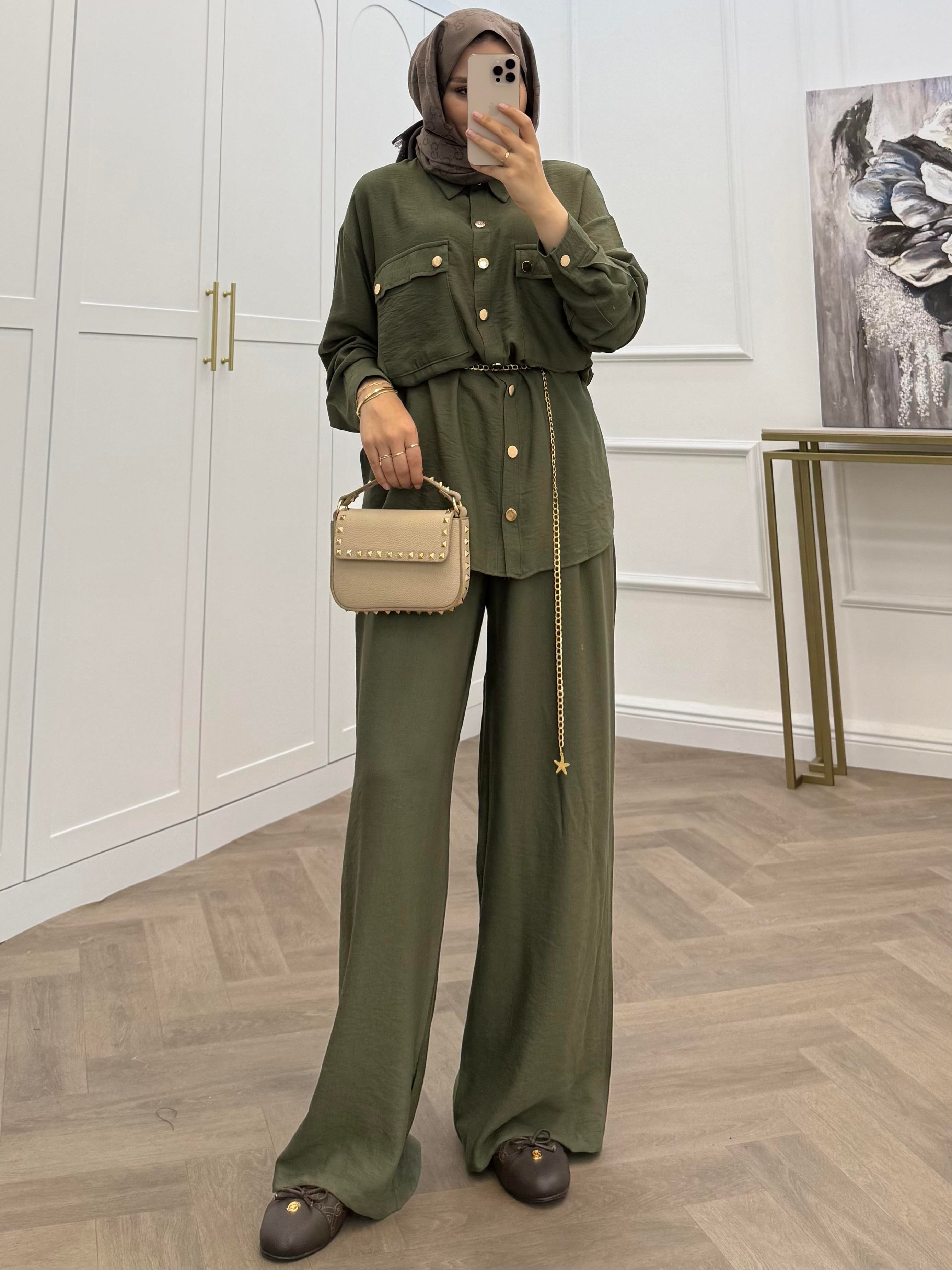 CHANEL PANTOLONLU TAKIM LACİVERT 