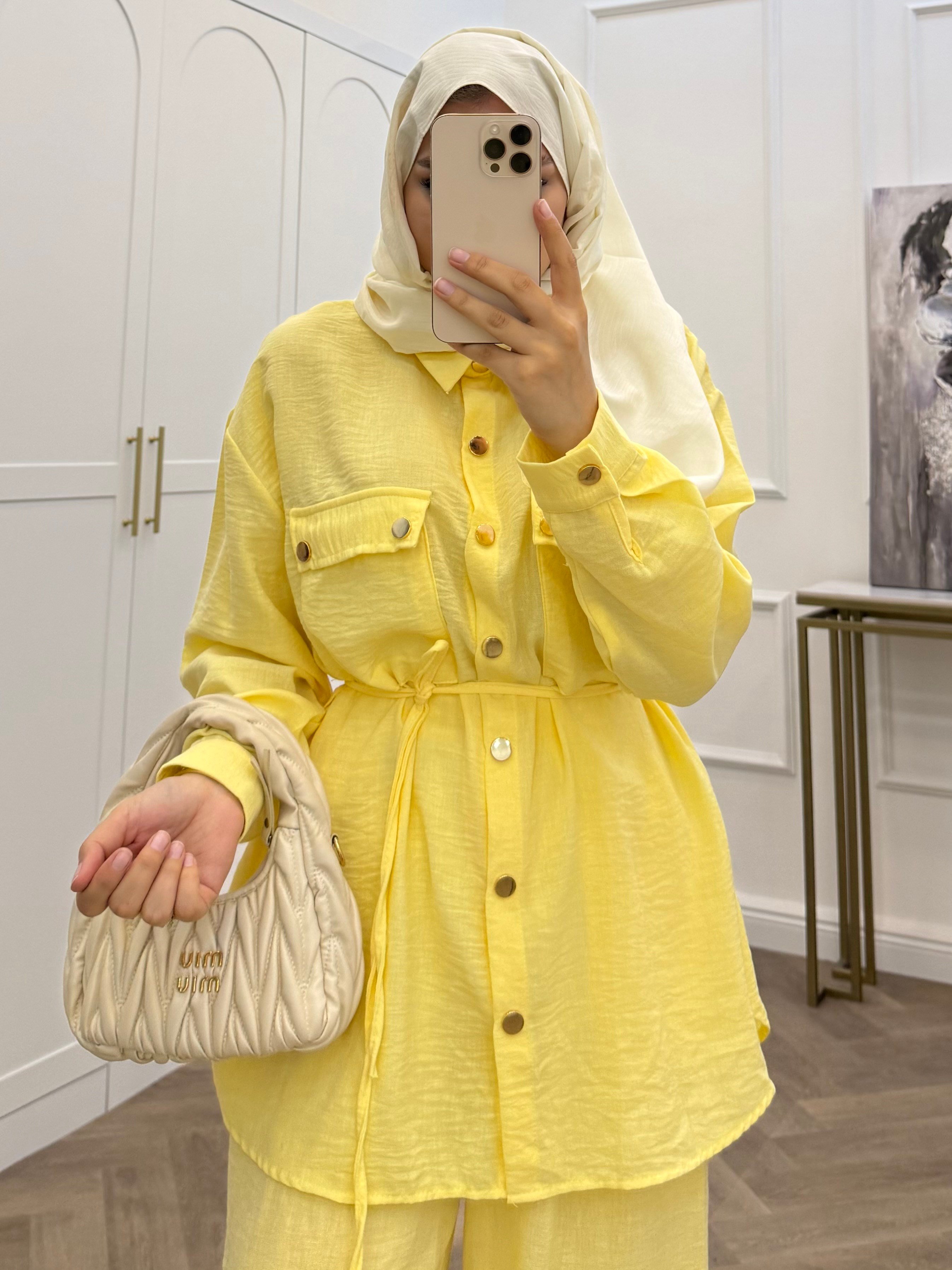 CHANEL PANTOLONLU TAKIM SARI