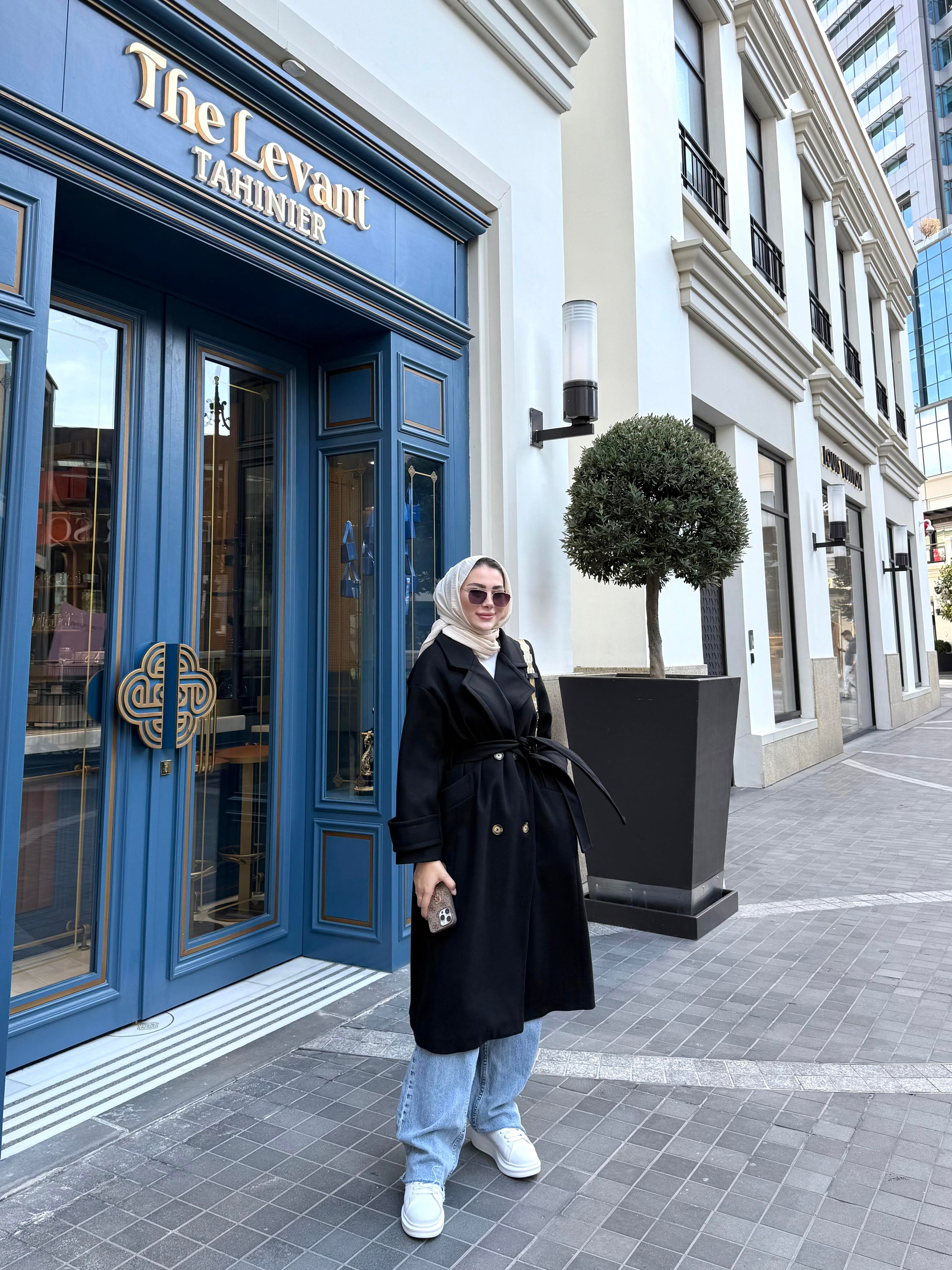 DÖRT DÜĞMELİ KAŞE KABAN SİYAH