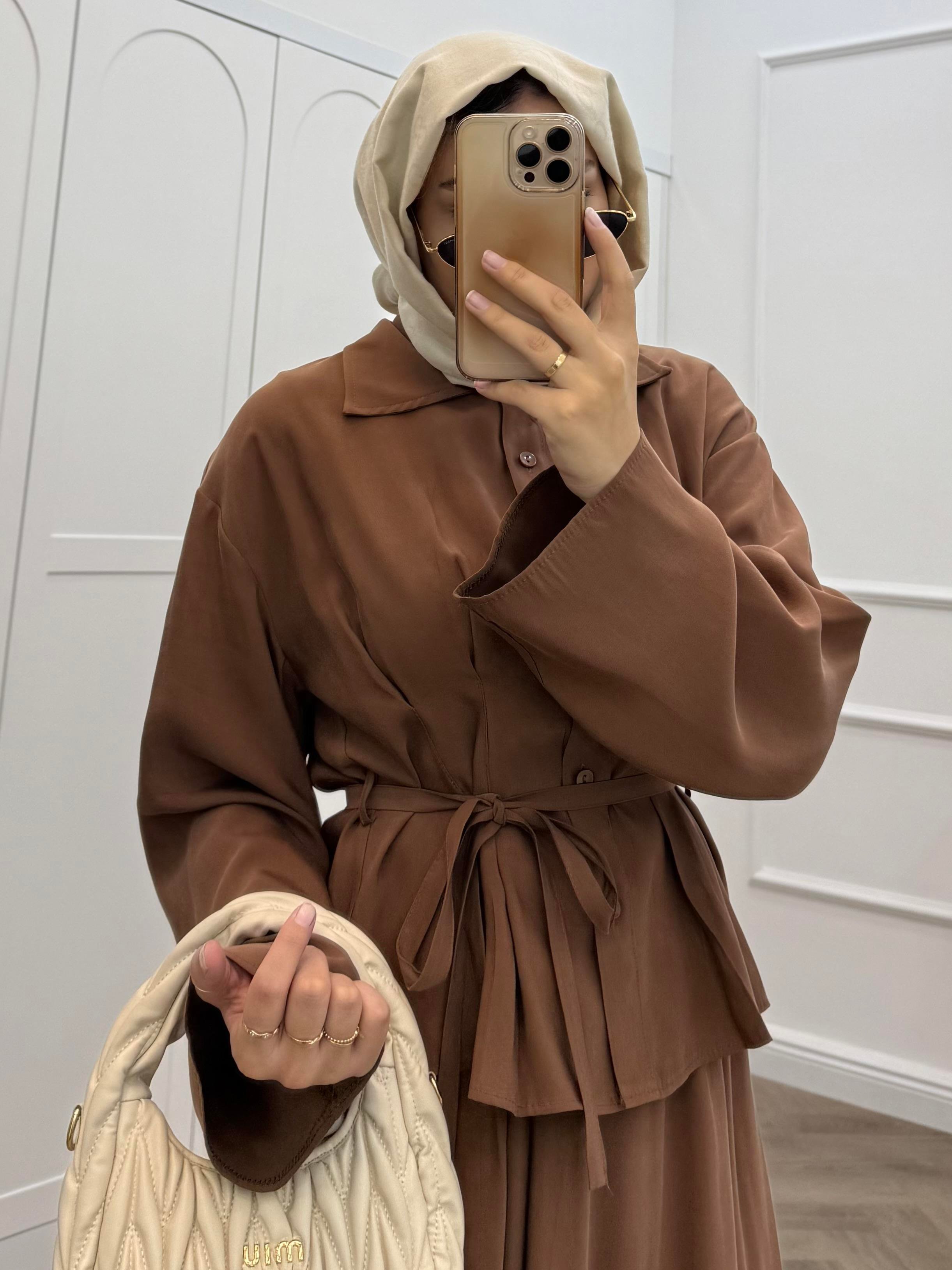 DÜĞMELİ BASİC MODAL ETEKLİ TAKIM TABA