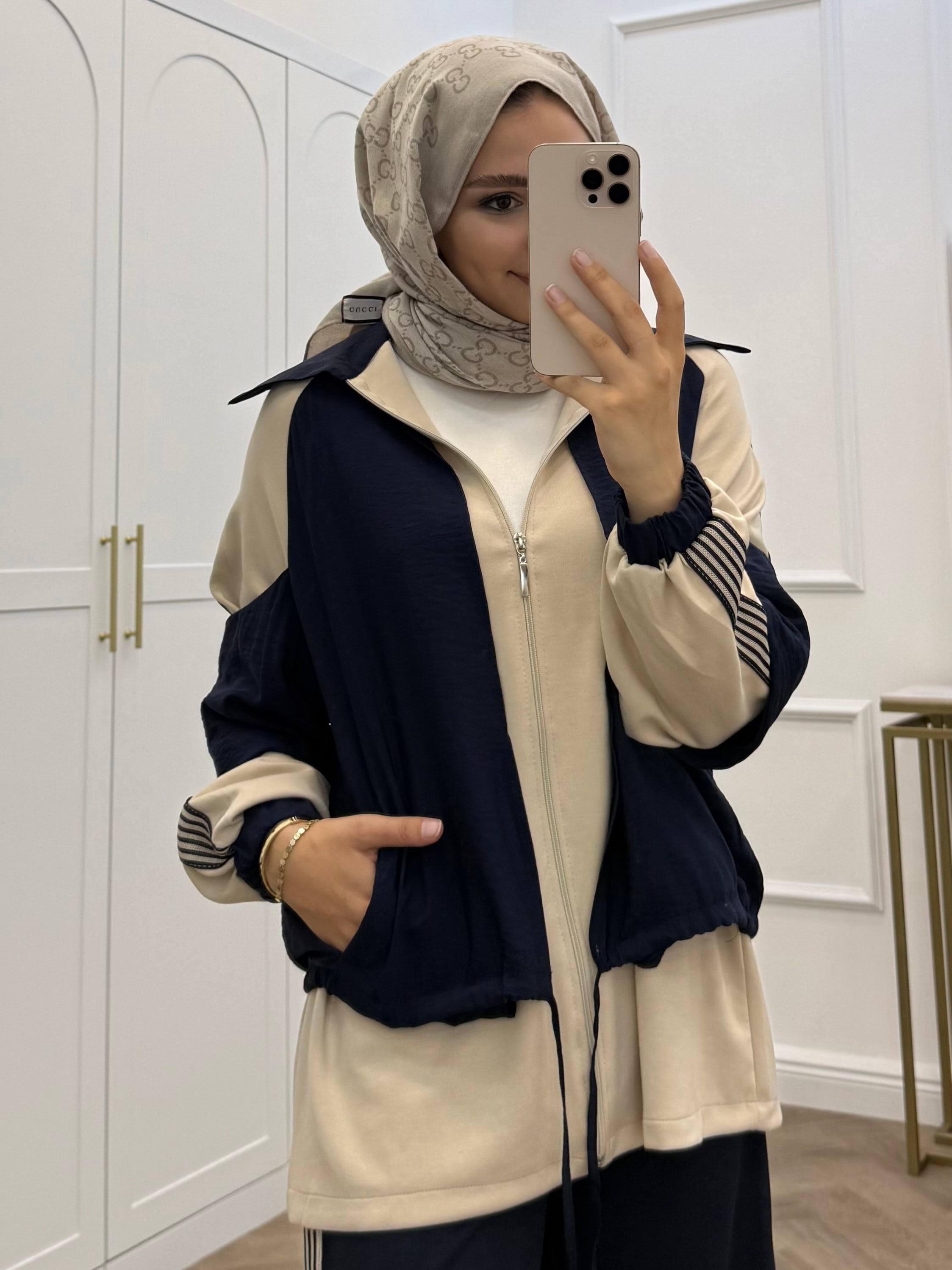 ELAY EŞOFMAN TAKIMI LACİVERT