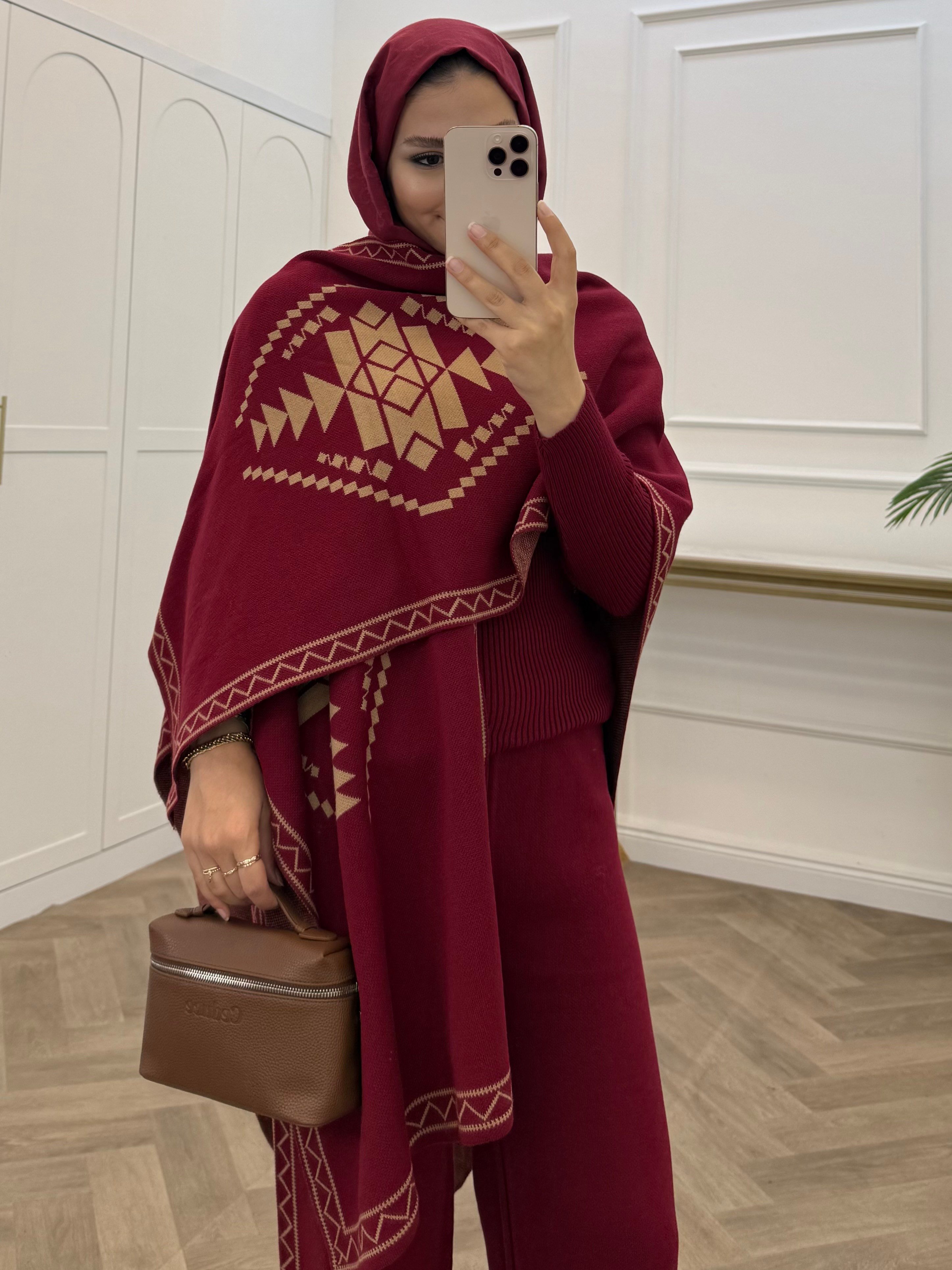HUMA 3 LÜ TRİKO TAKIM BORDO