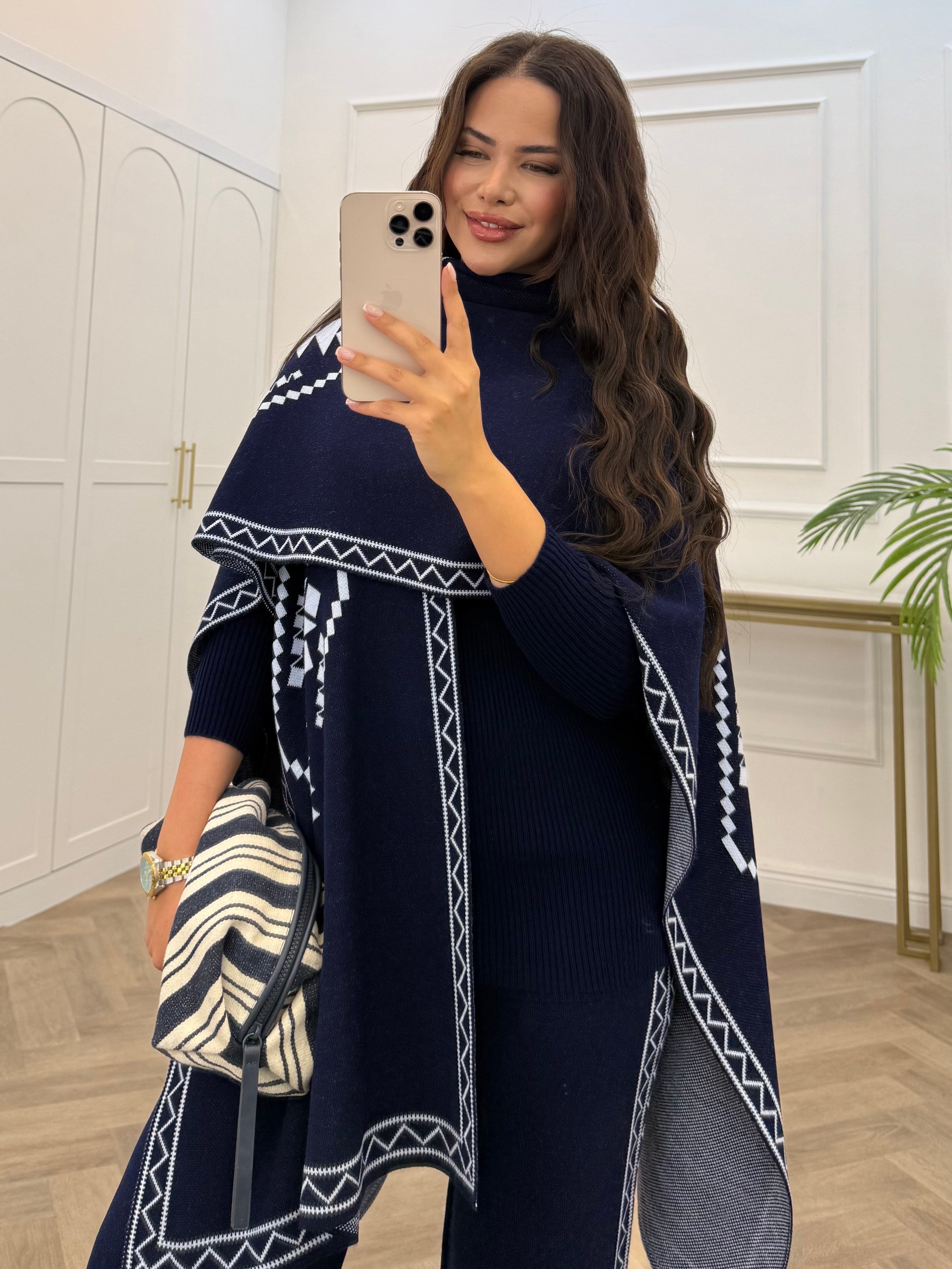 HUMA 3 LÜ TRİKO TAKIM LACİVERT