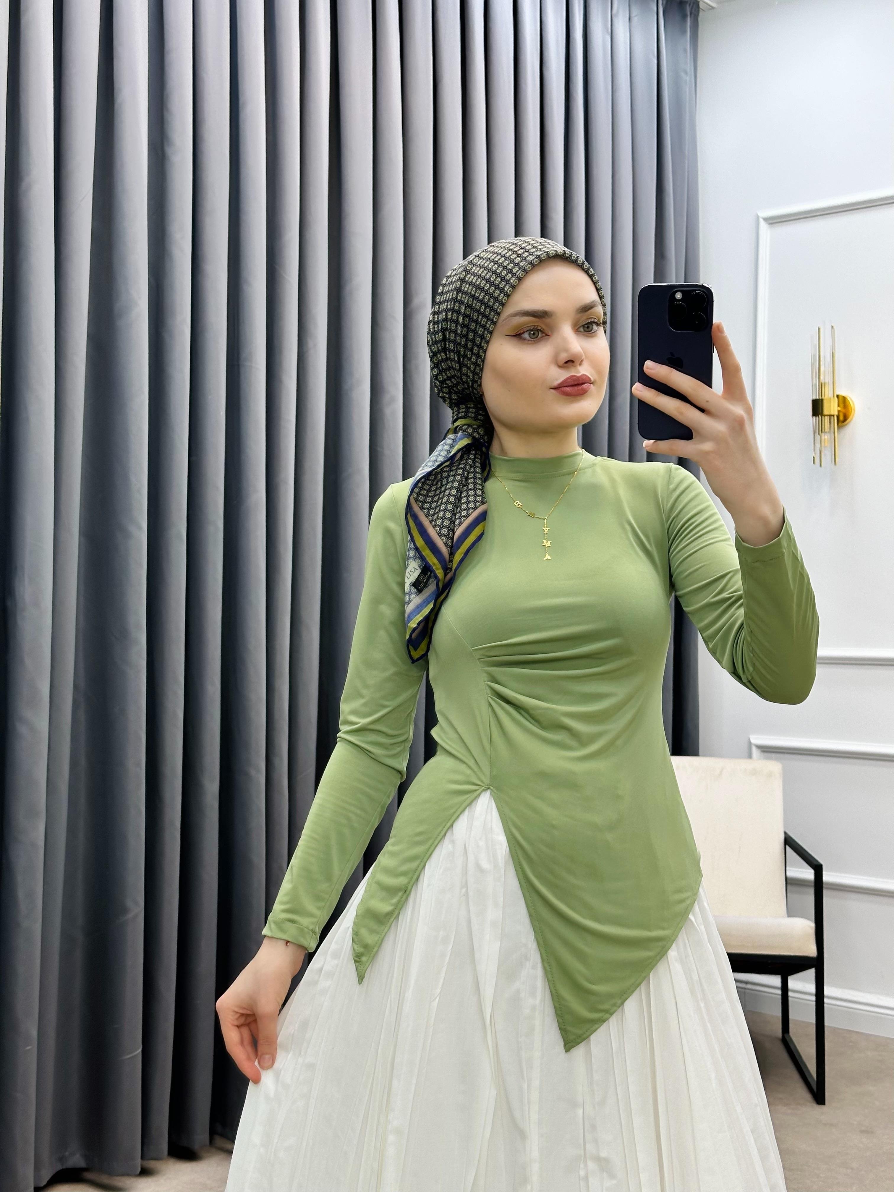 JESSİCA BLUZ FISTIK YEŞİLİ