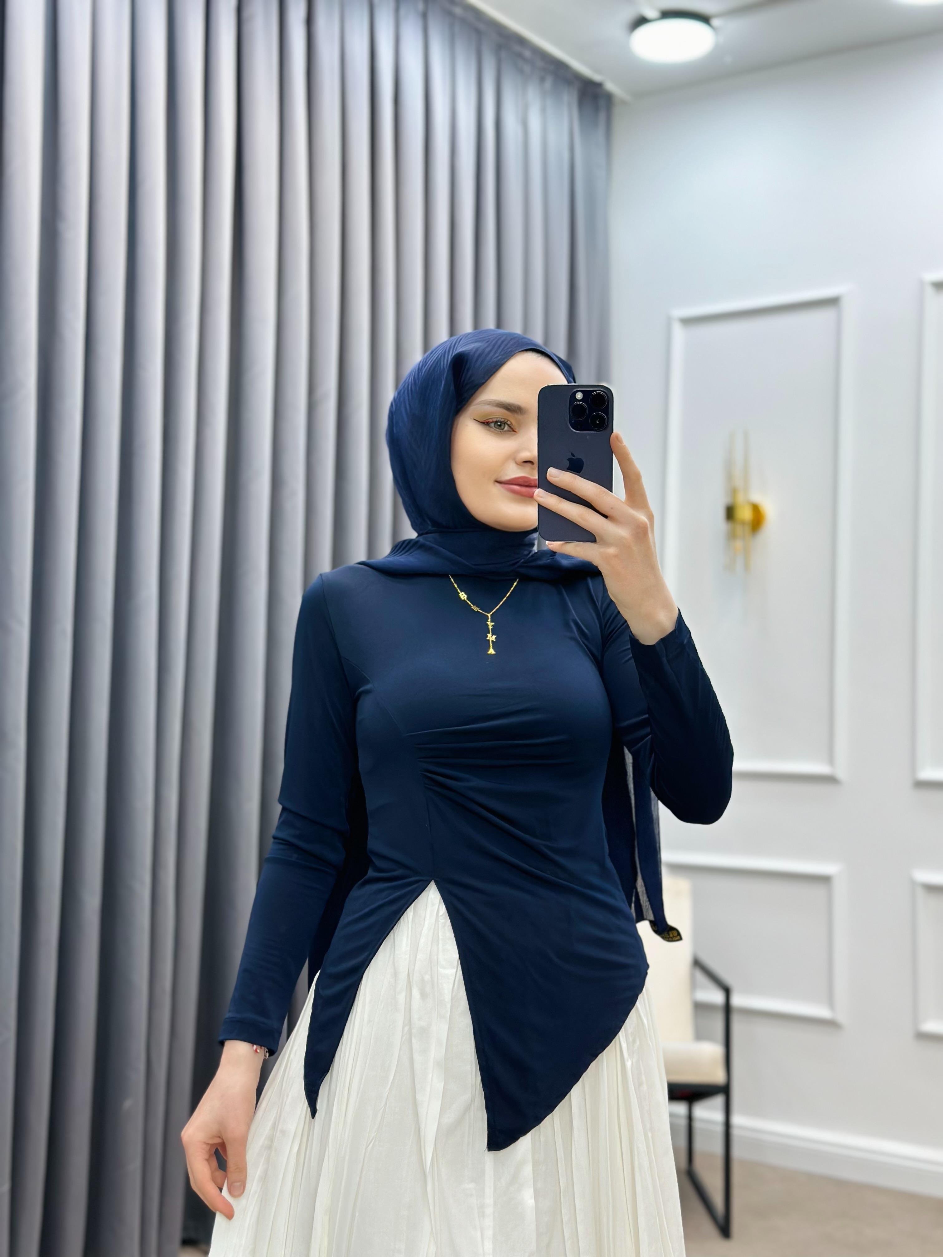 JESSİCA BLUZ LACİVERT