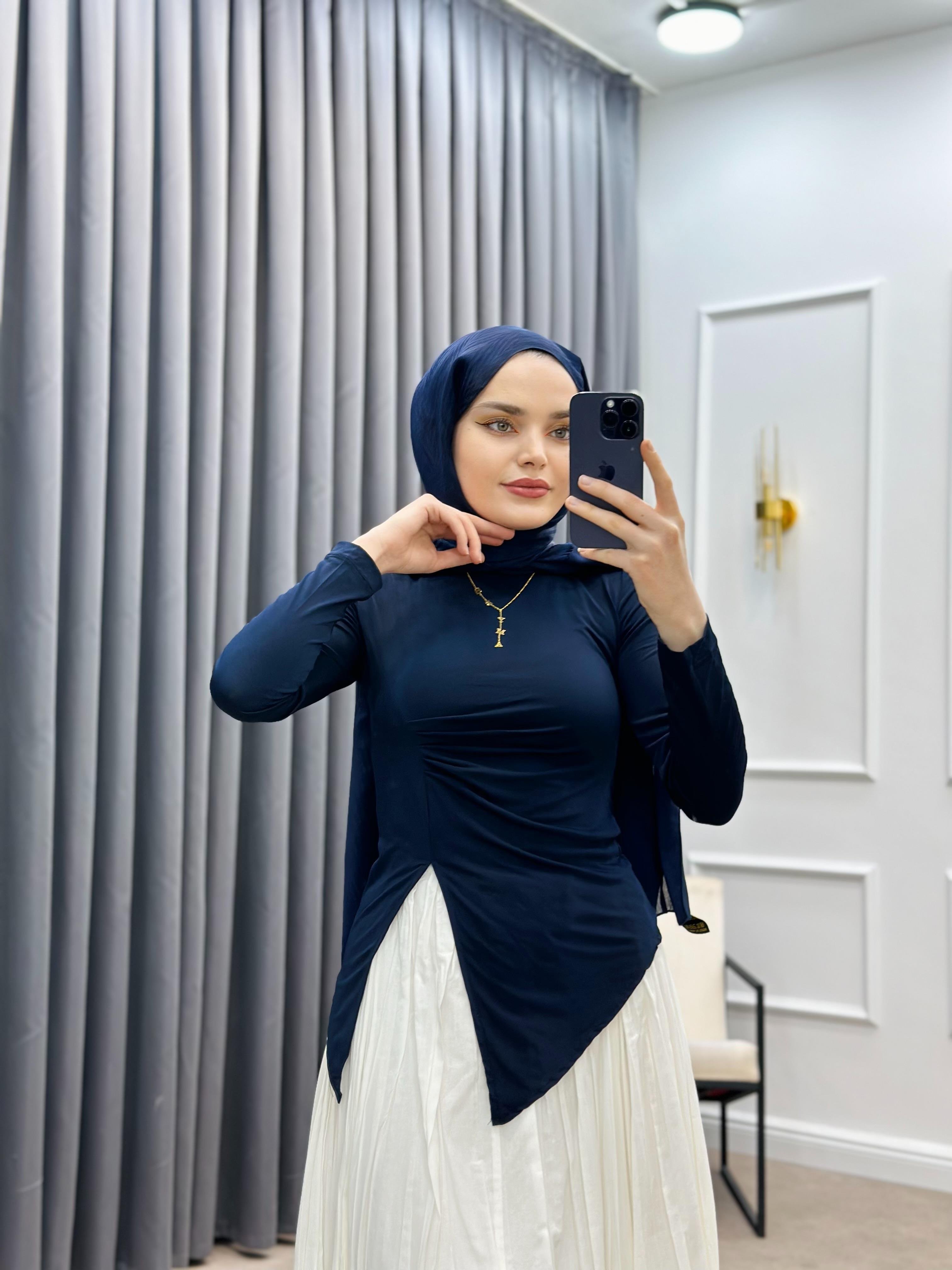 JESSİCA BLUZ LACİVERT