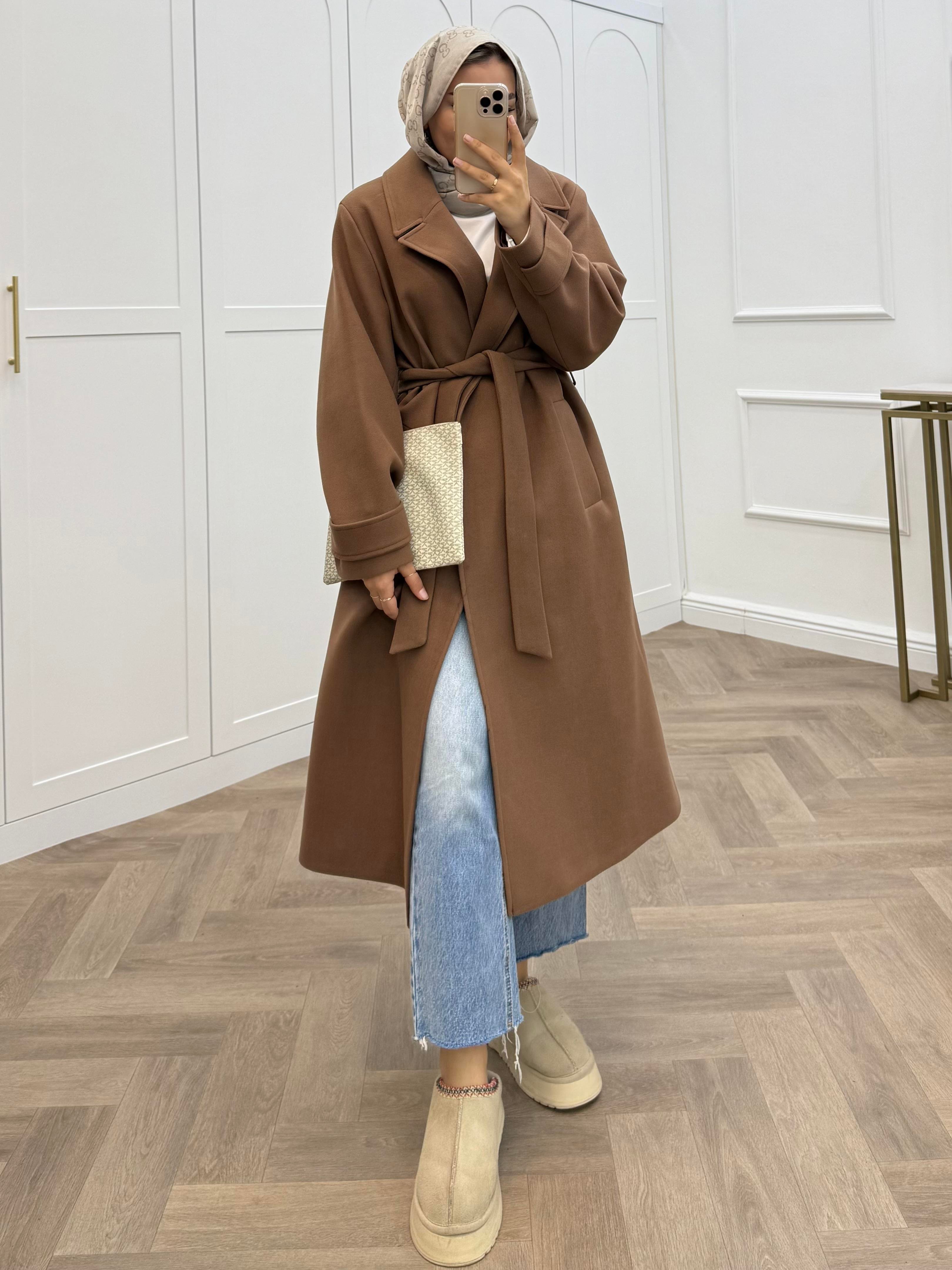 KOL APOLET DETAYLI KAŞE KABAN TABA