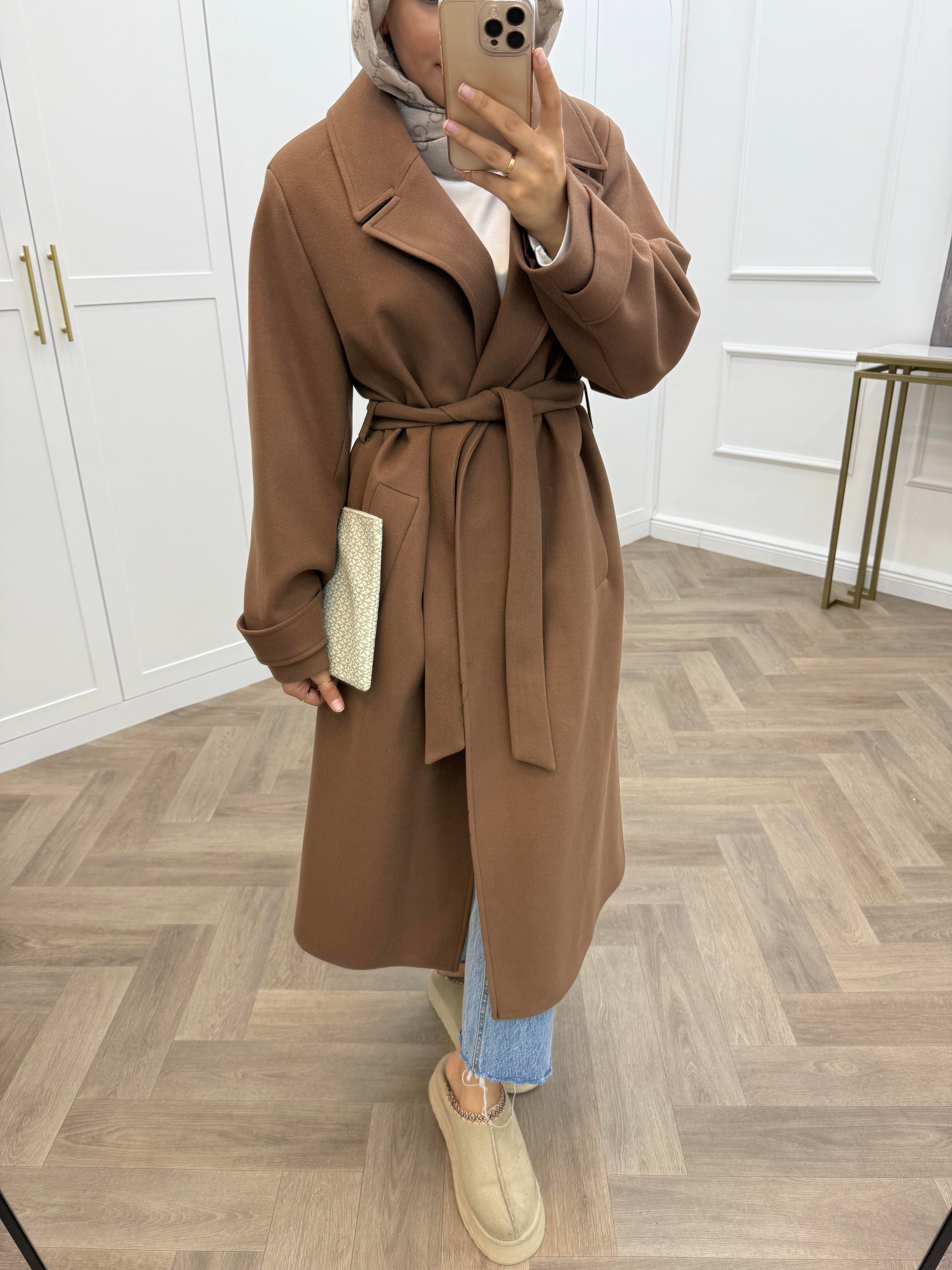 KOL APOLET DETAYLI KAŞE KABAN TABA