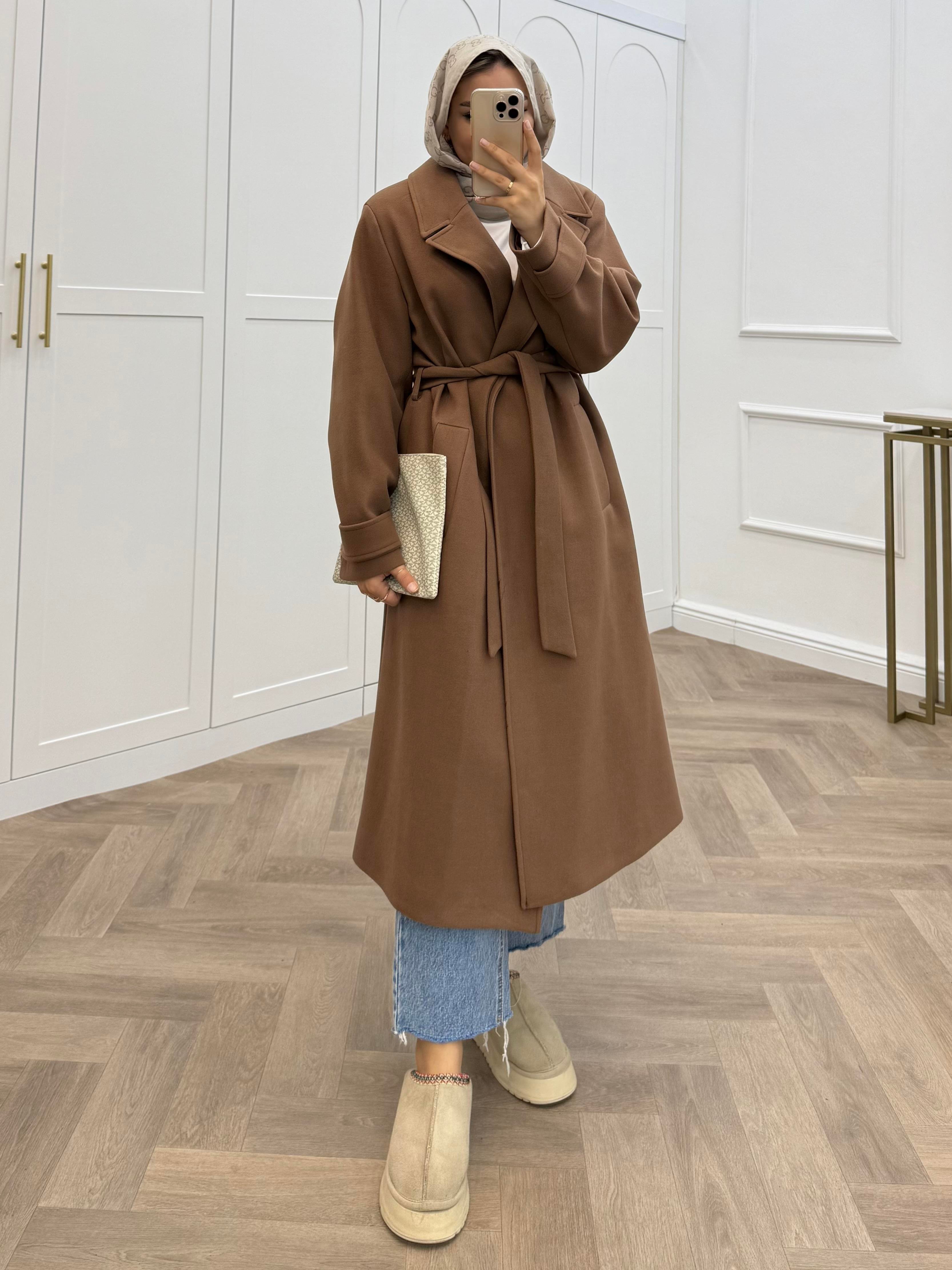 KOL APOLET DETAYLI KAŞE KABAN TABA