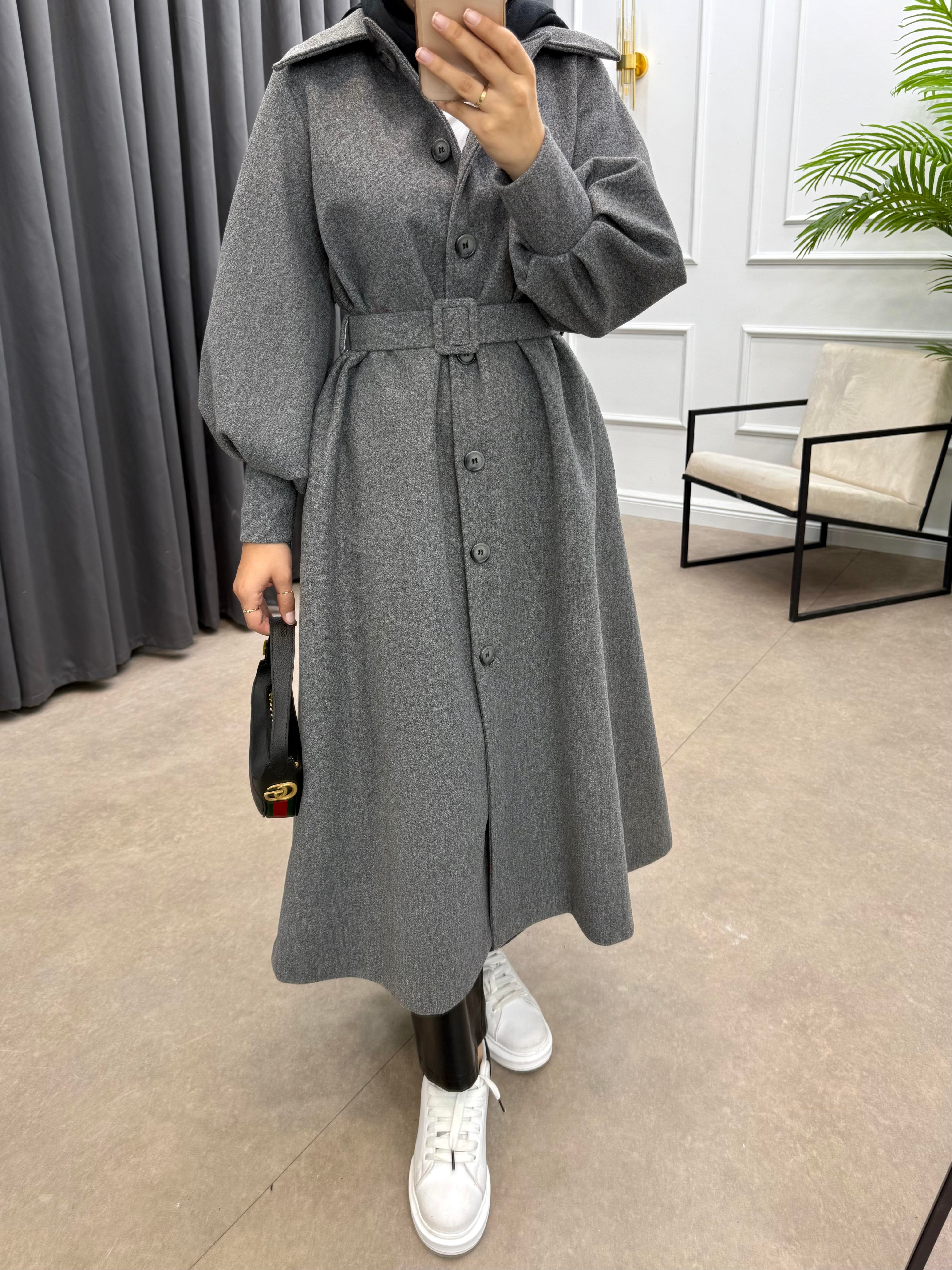 KOL FERMUARLI KAŞE KABAN FÜME