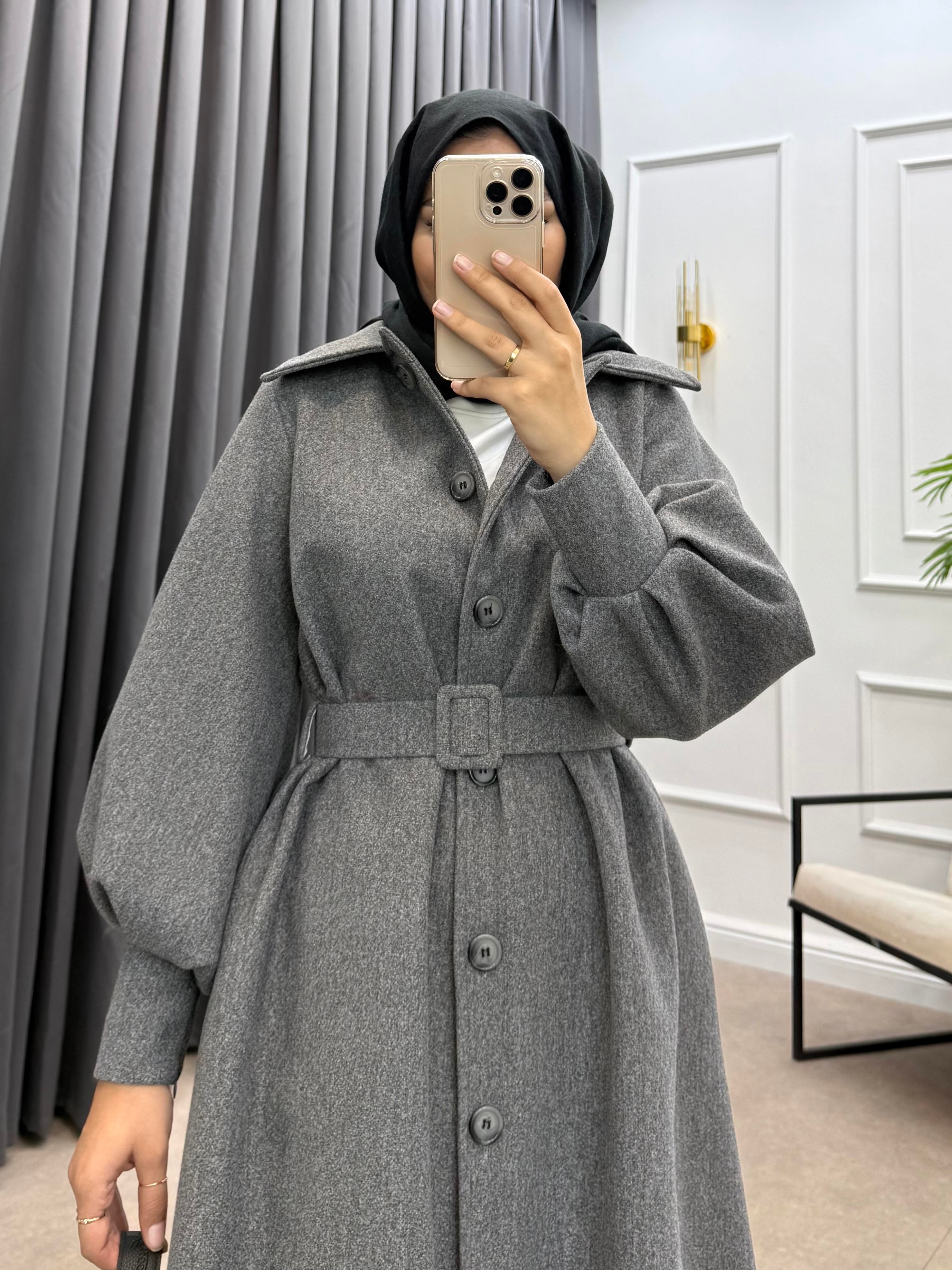 KOL FERMUARLI KAŞE KABAN FÜME