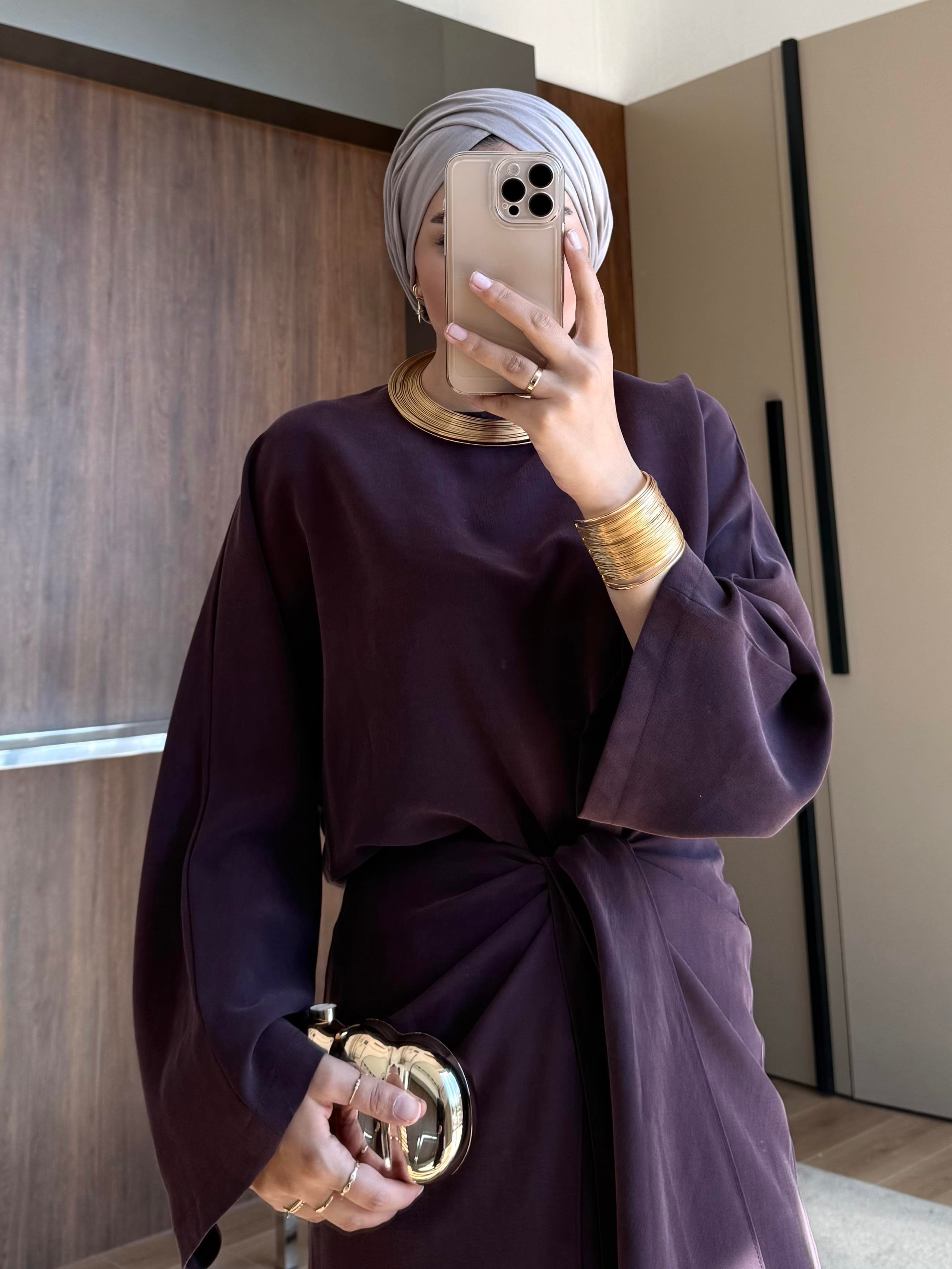 KURDELE DETAY ETEKLİ TAKIM MÜRDÜM