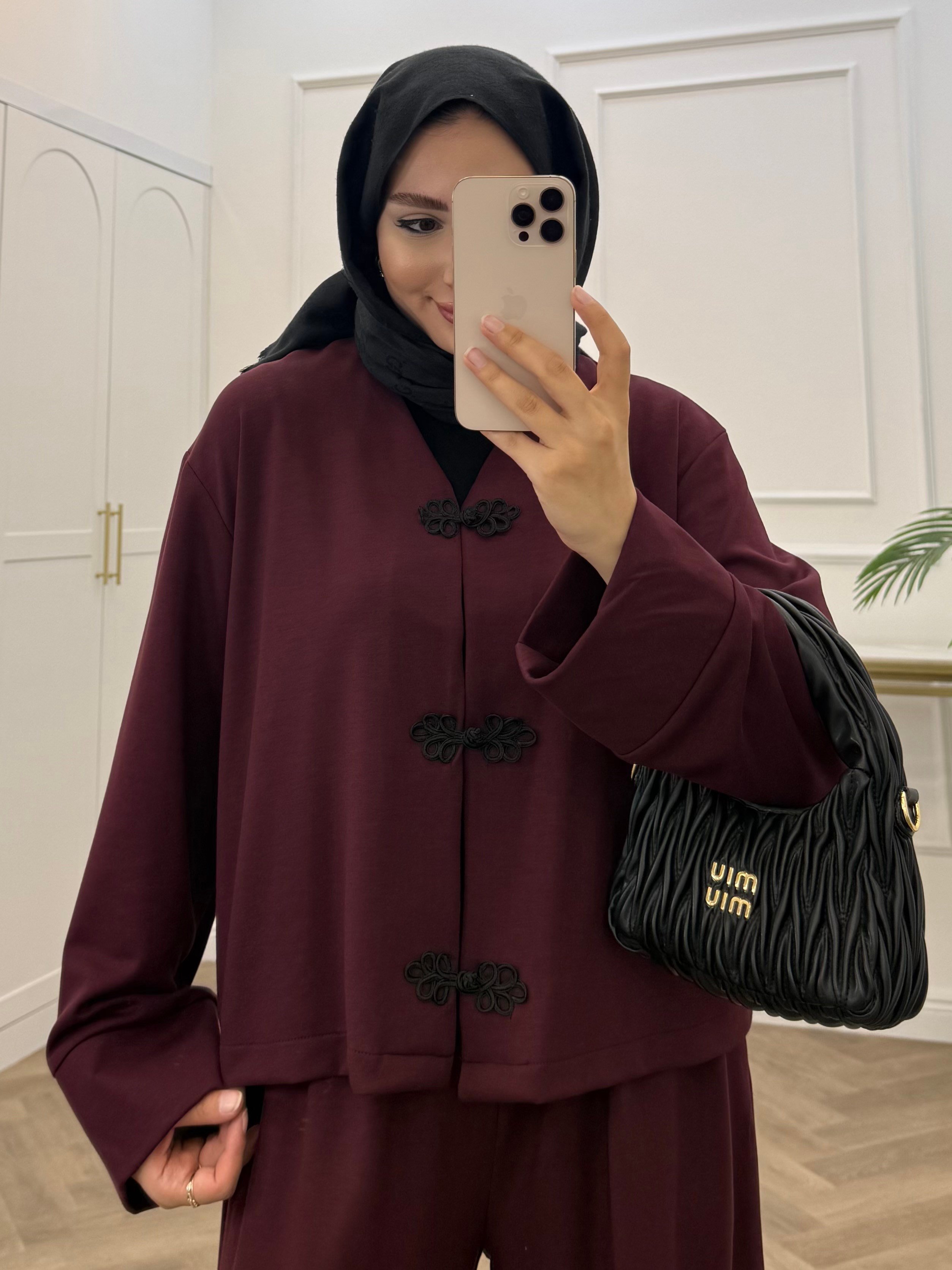 MOA OYSHO EŞOFMAN TAKIMI BORDO