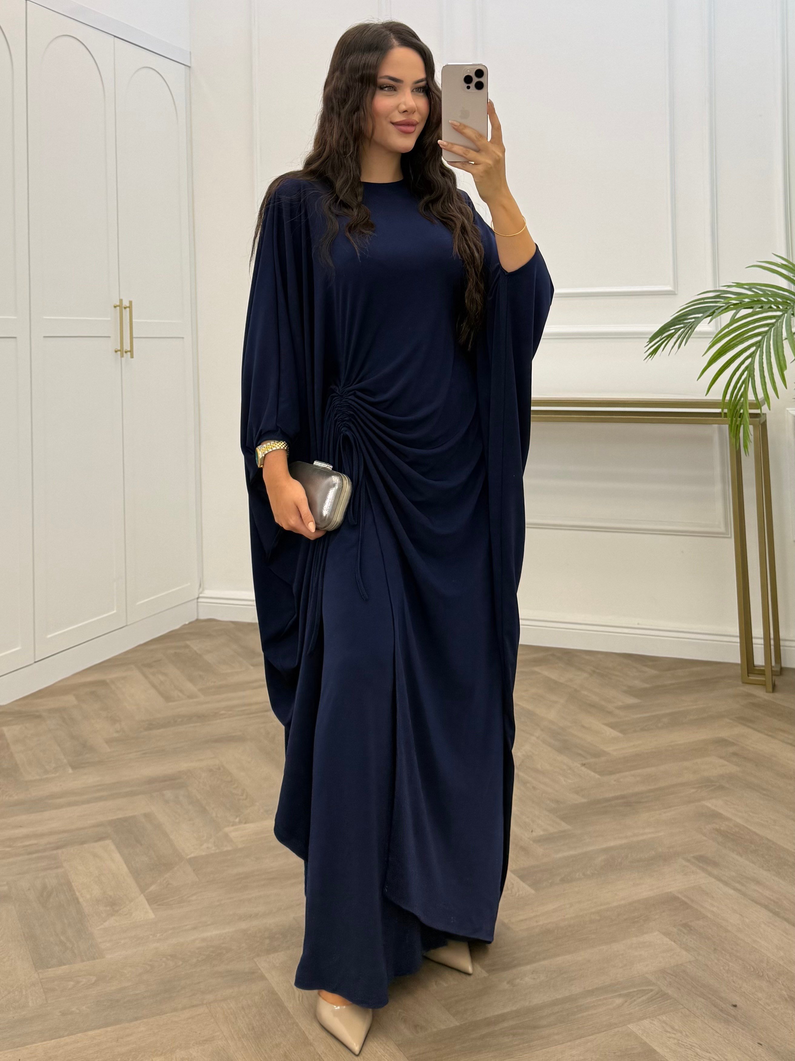 NELYA PELERİMLİ TASARIM TAKIM LACİVERT