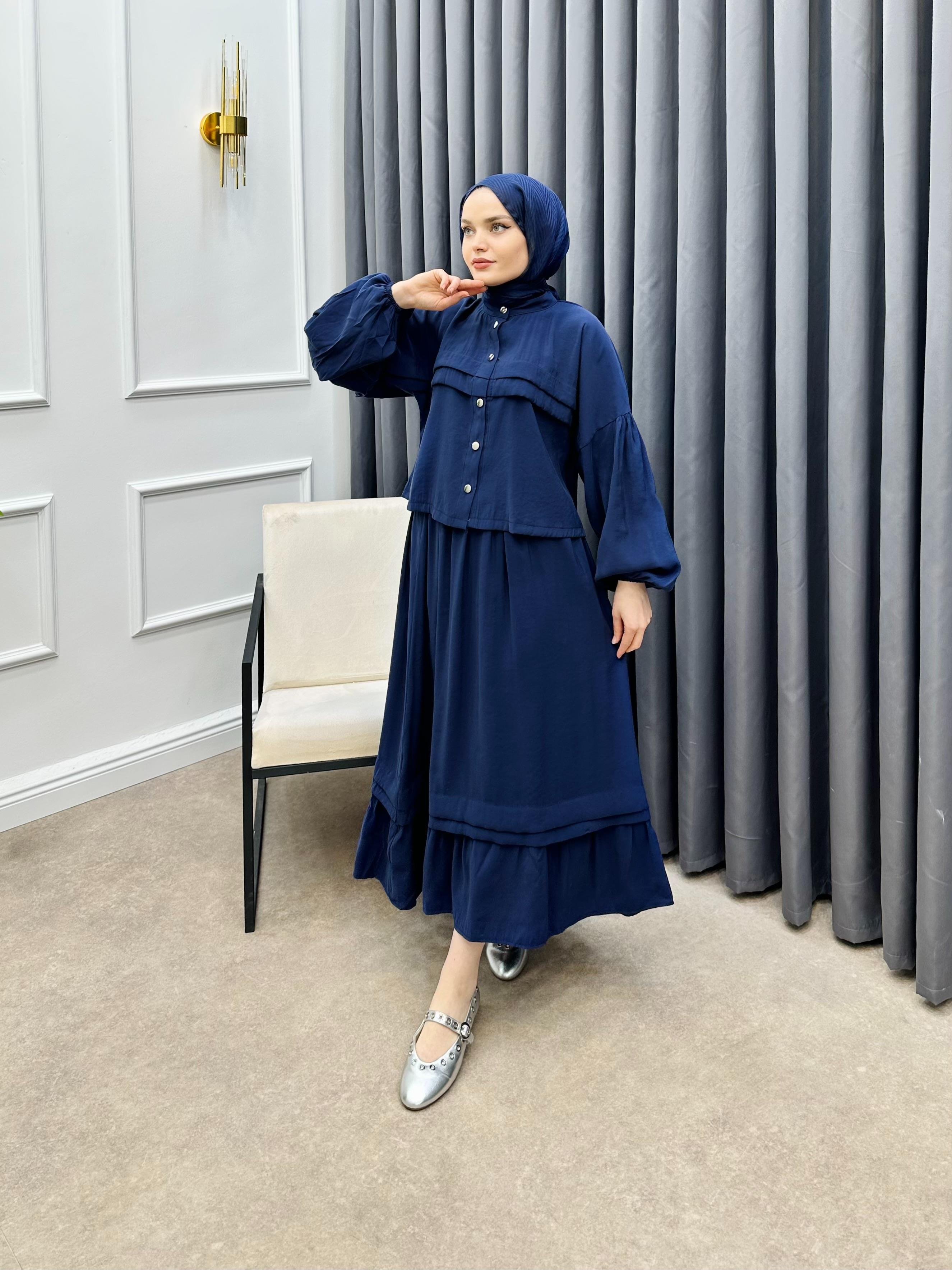 NES ETEKLİ TAKIM LACİVERT