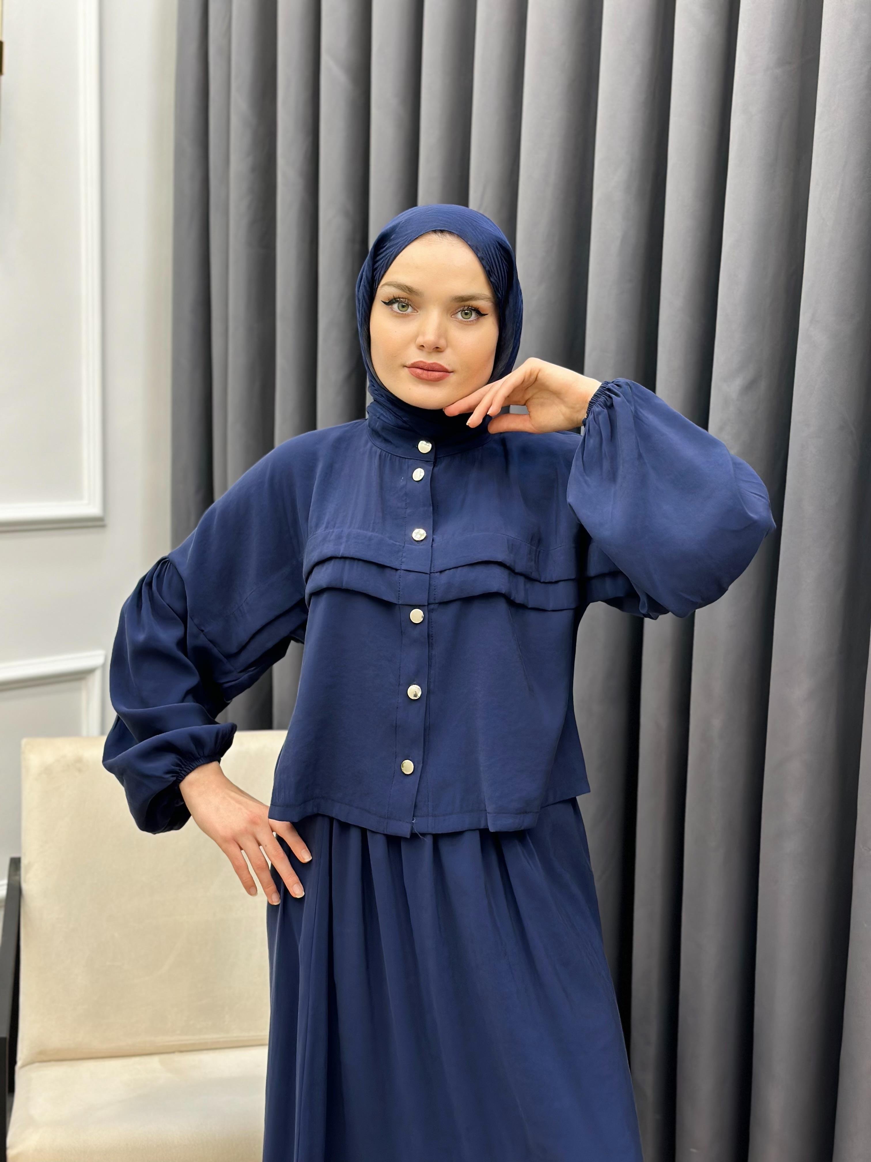 NES ETEKLİ TAKIM LACİVERT