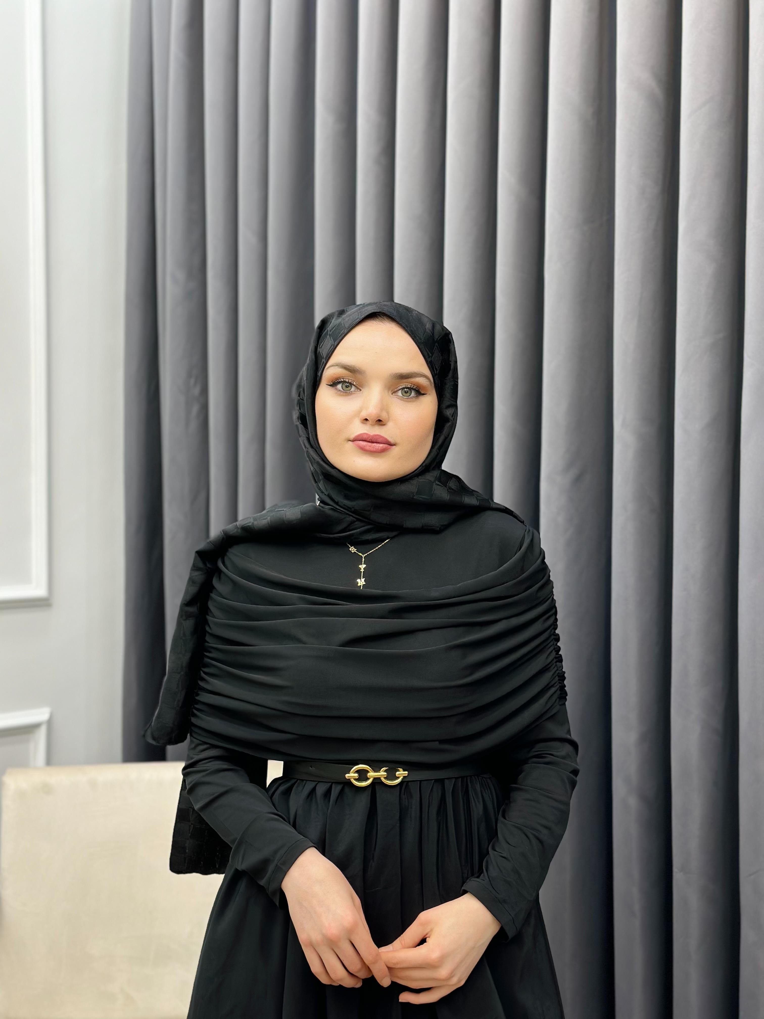 PANÇO SANDY ELBİSE SİYAH