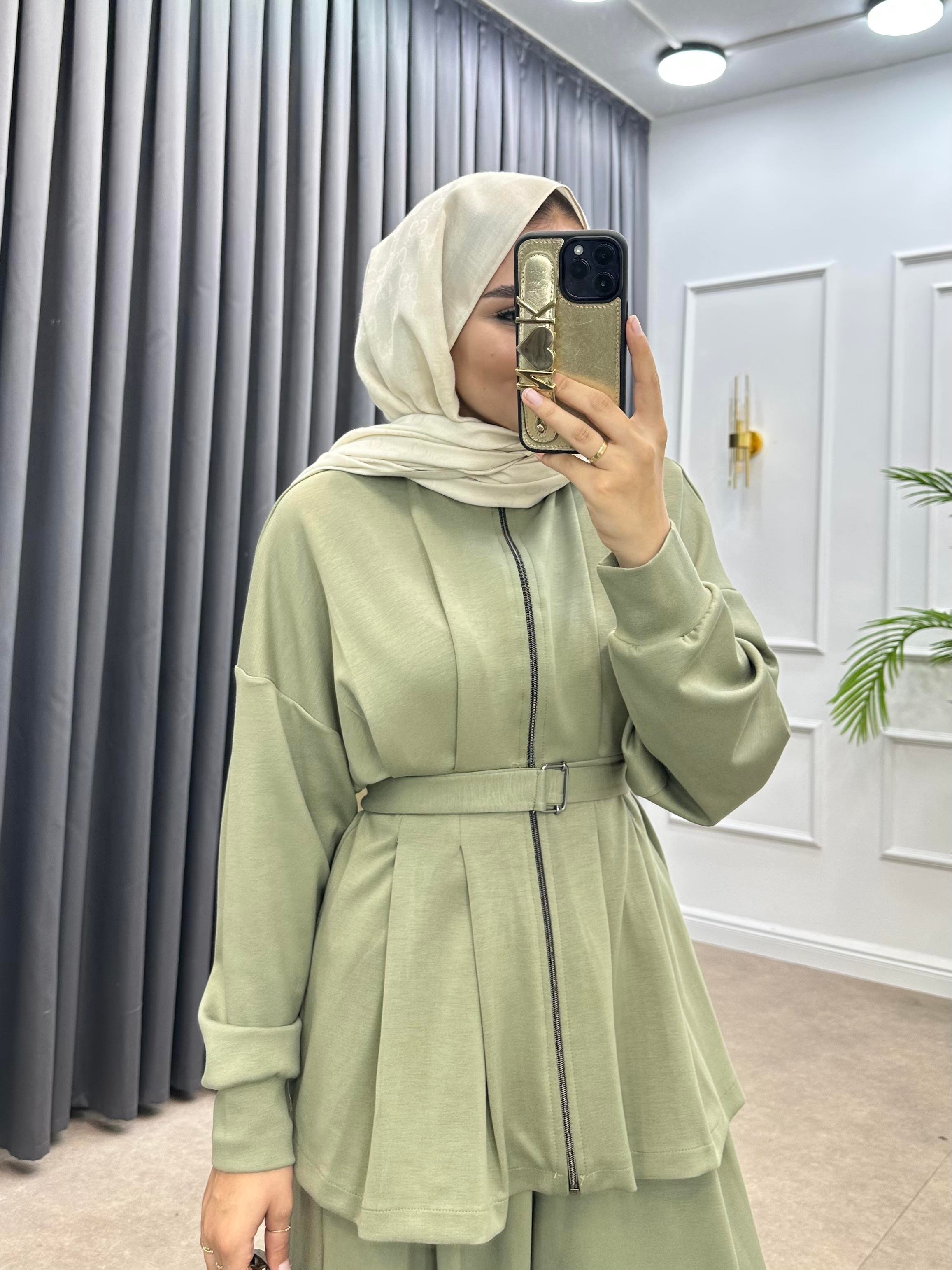 PENSLİ PANTOLONLU TAKIM HAKİ