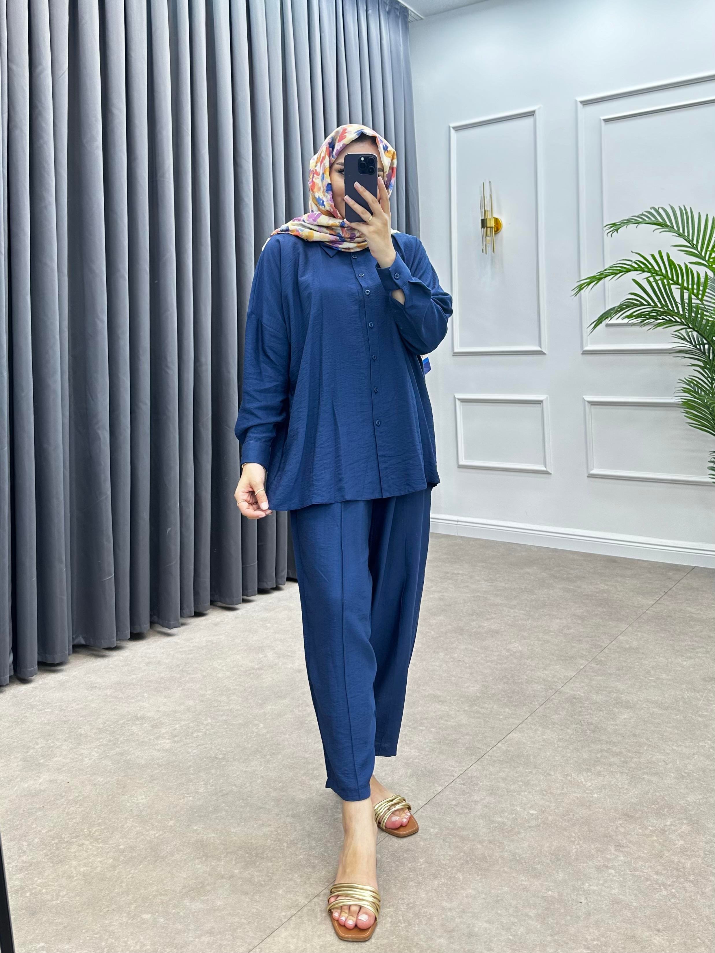 PİGA ŞALVARLI TAKIM LACİVERT