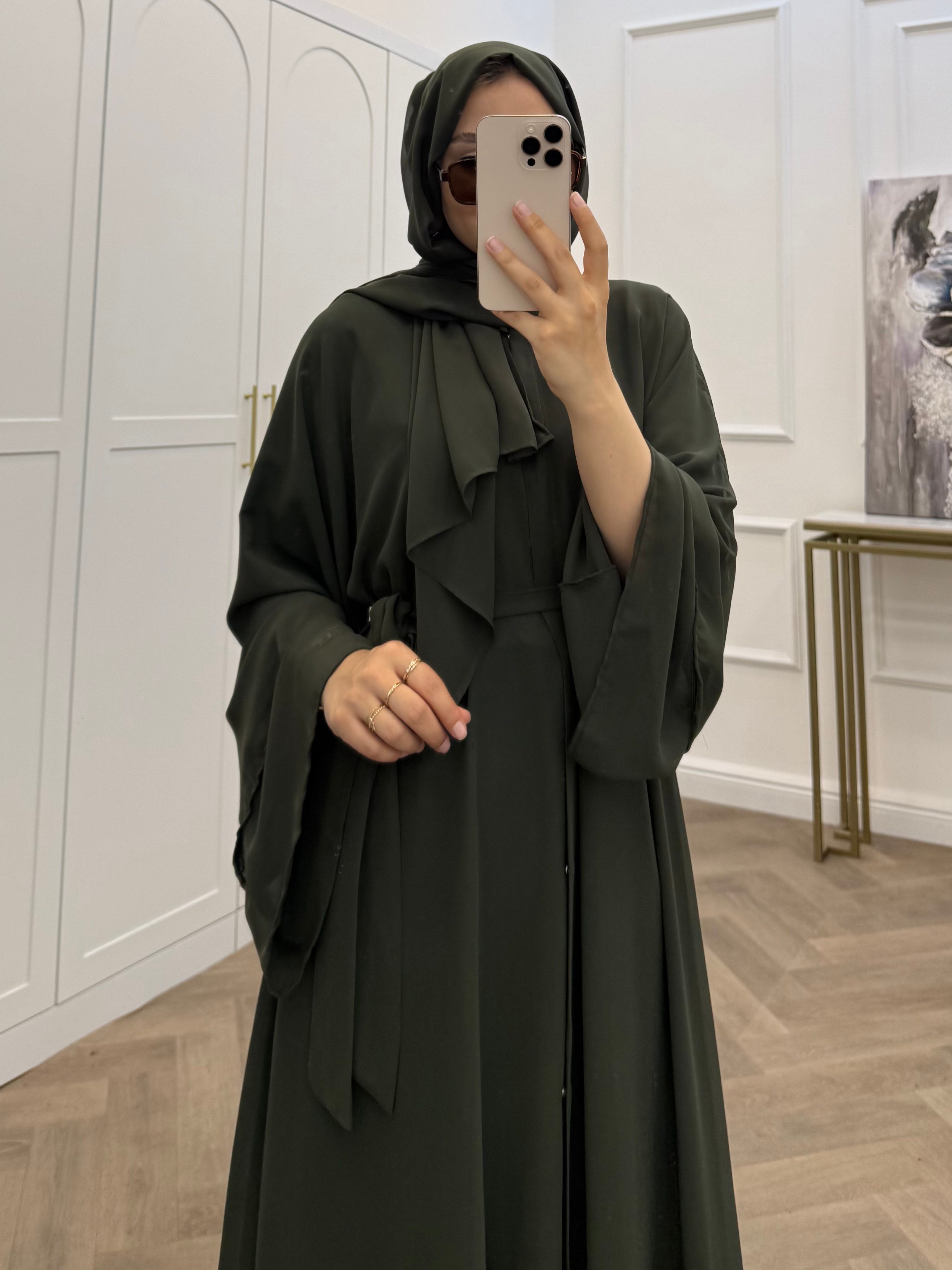 ŞAL DAHİL ŞİFON ABAYA HAKİ