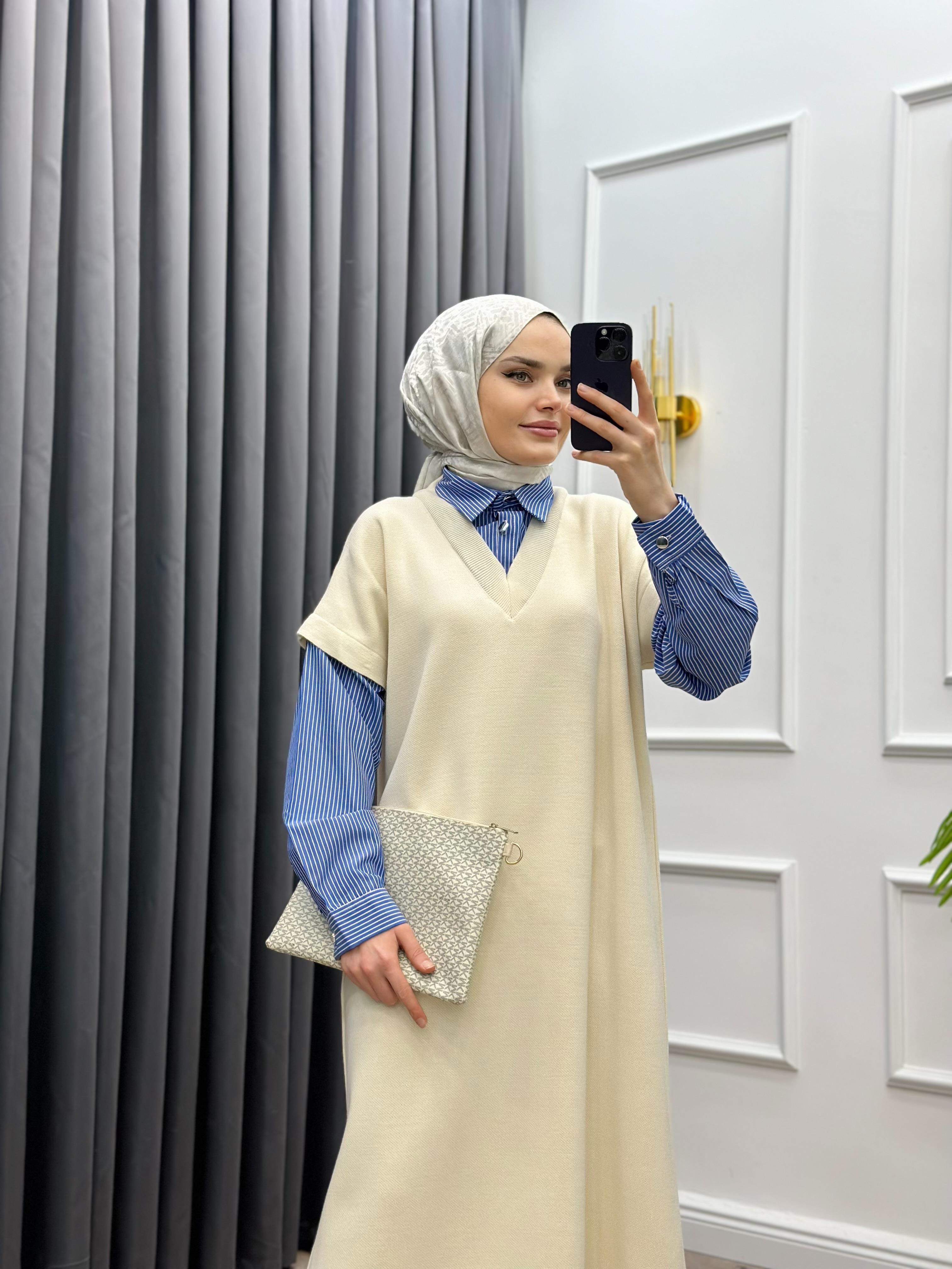 SÜVETER ELBİSE TAŞ