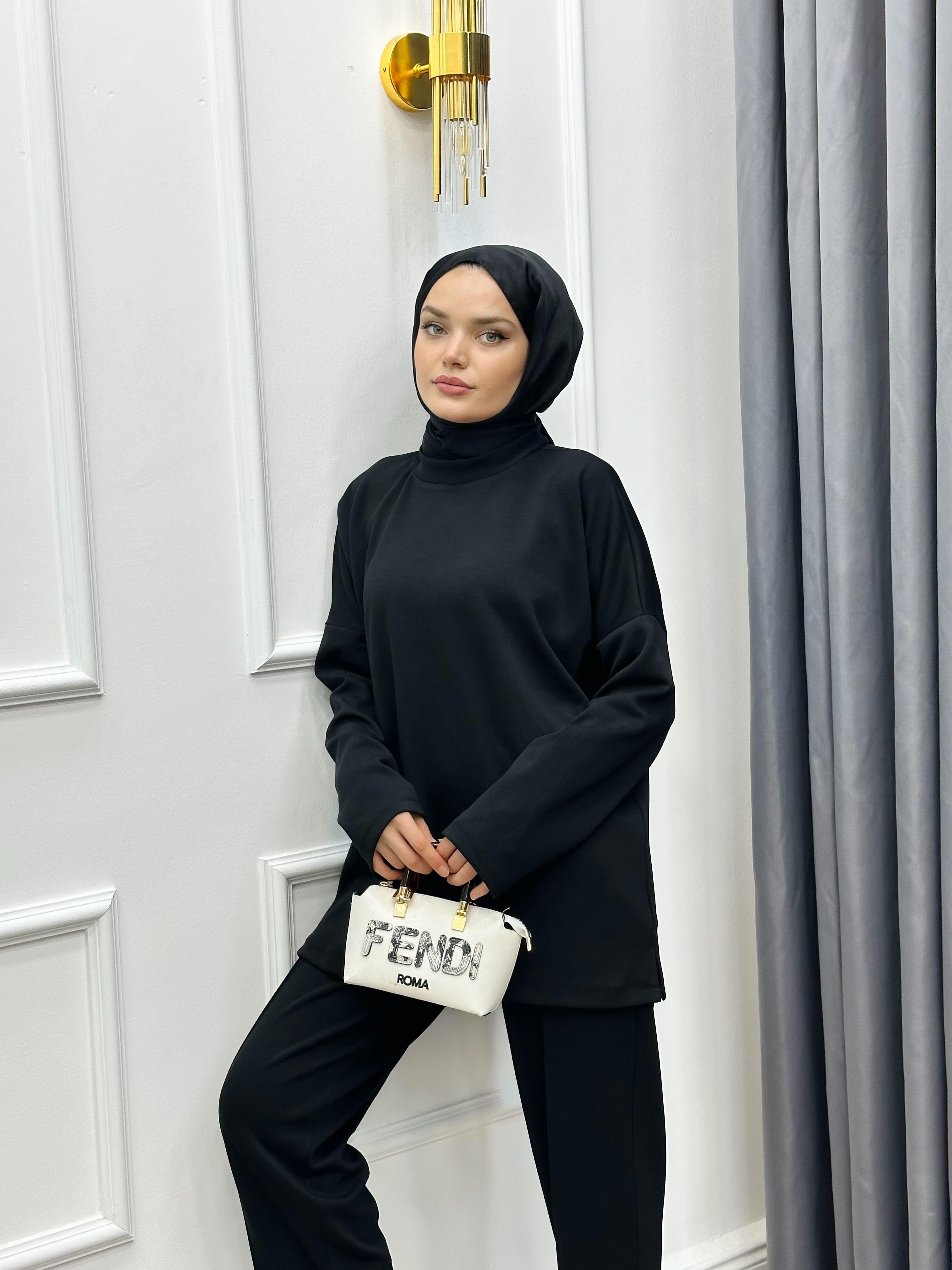 SWEAT PANTOLON BASİC TAKIM SİYAH