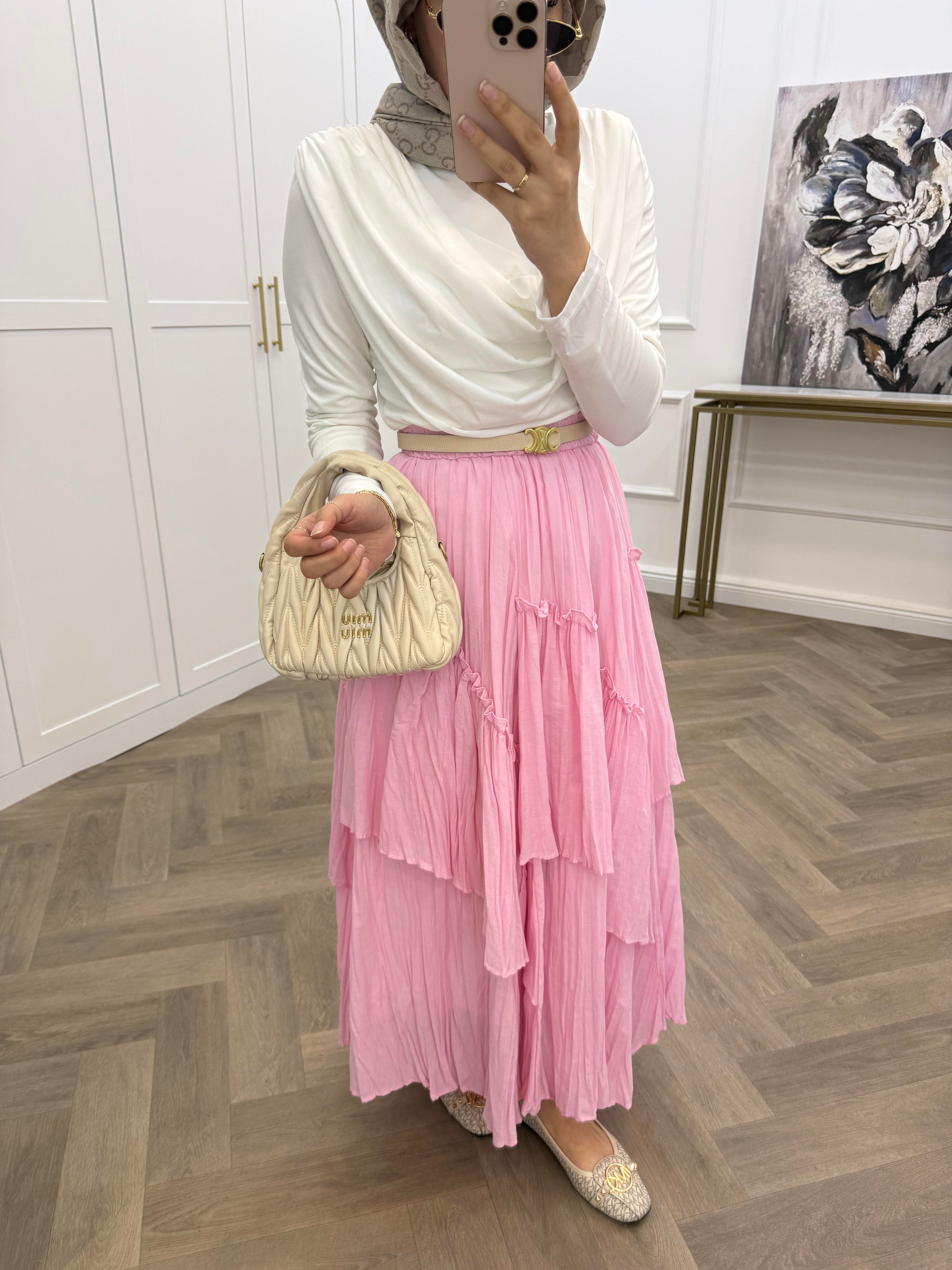 VUAL KATLI ETEK PEMBE
