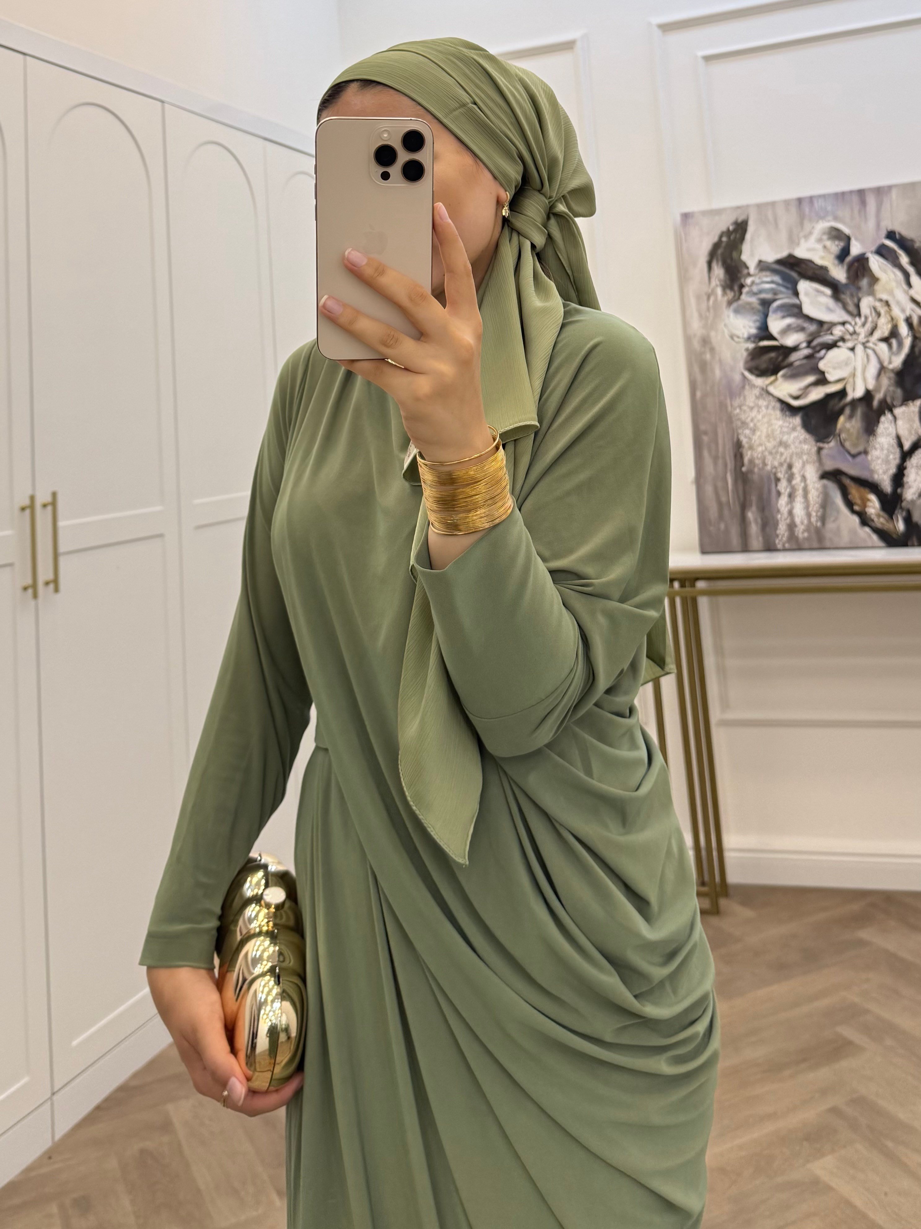 YARASA KOL SANDY ELBİSE ÇAĞLA