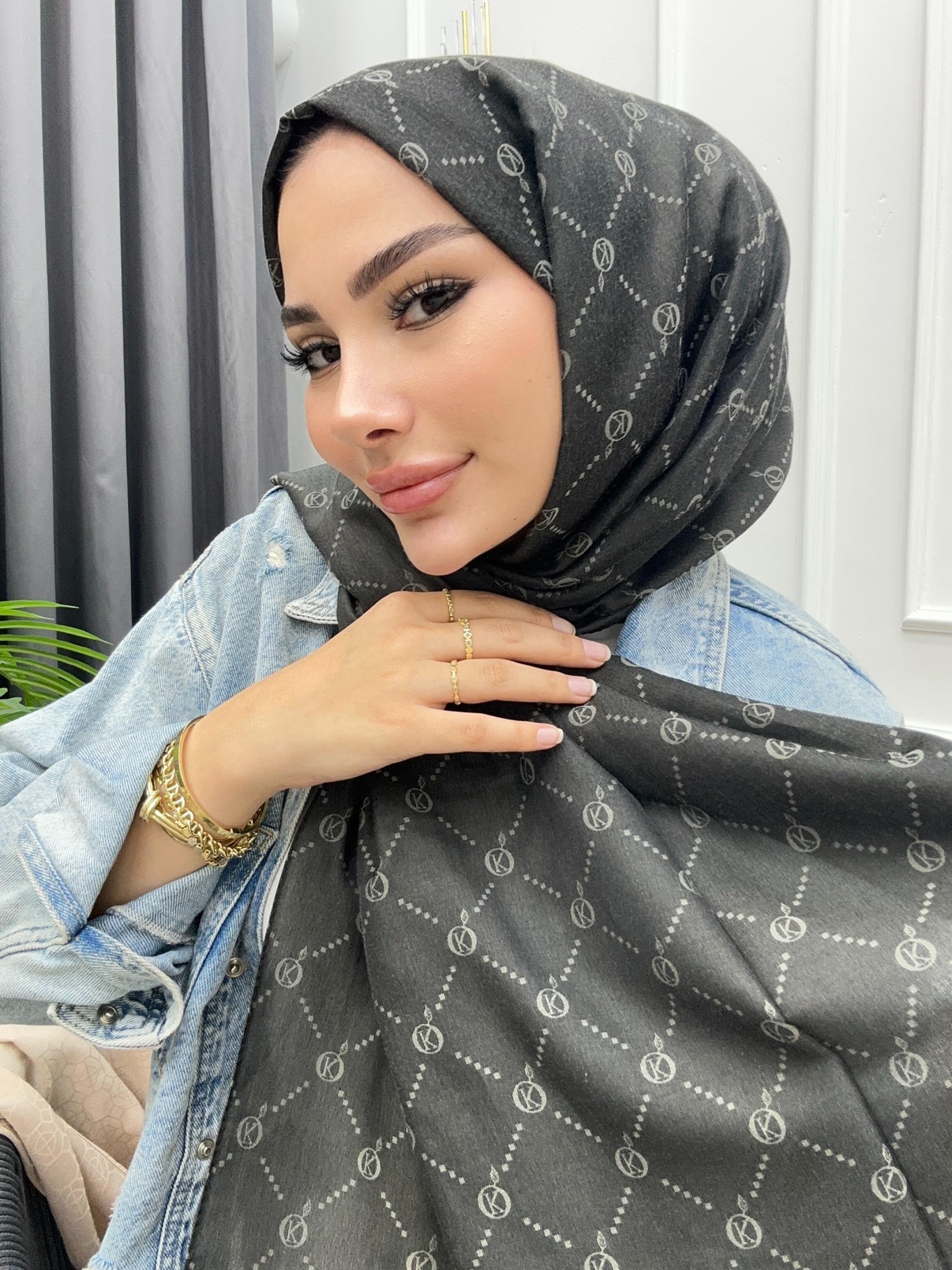 YAZ ESİNTİSİ ŞAL SİYAH