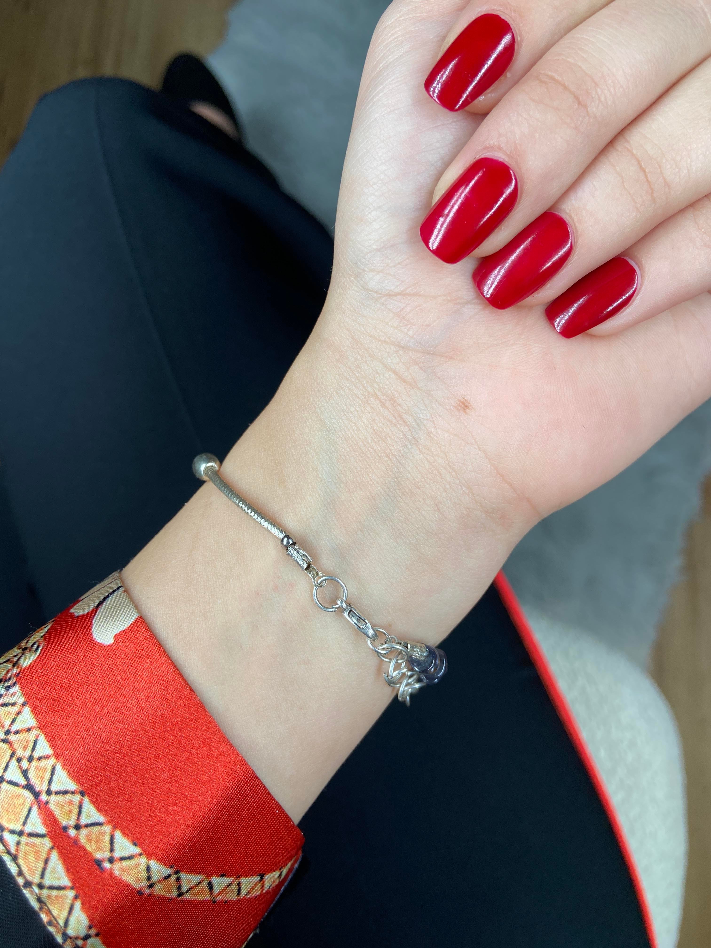 Safir Doğal Taş 925 Ayar Gümüş 