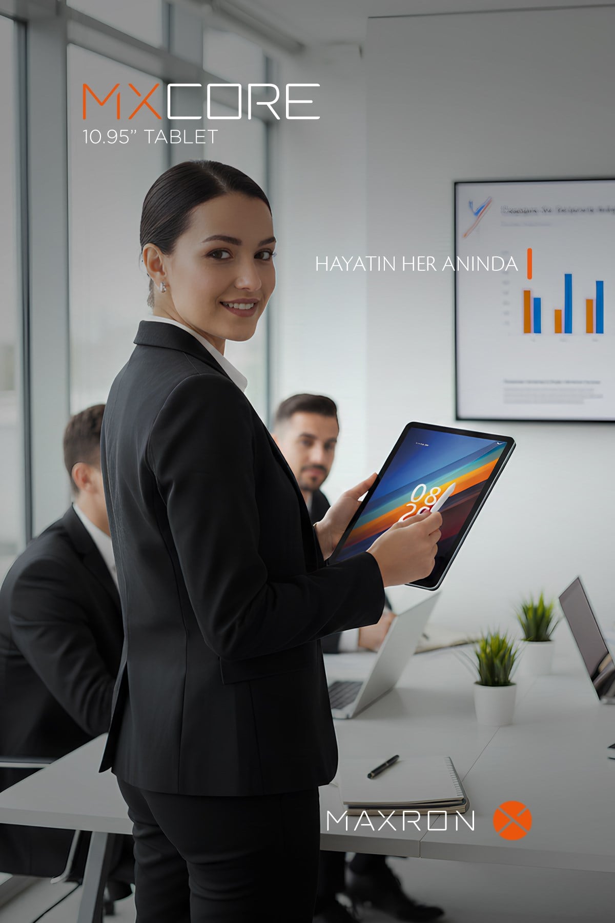 MXCore 8GB/256GB 10.95” 2000*1200 HD Incell Ekran Tablet Kılıf+Ekran Koruyucu Hediyeli