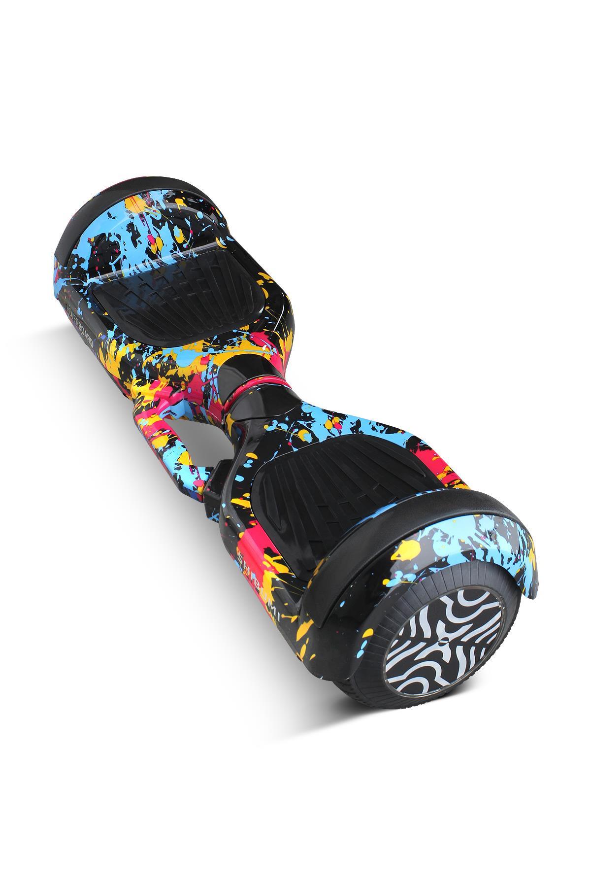 Shibumi Elektrikli Kaykay Hoverboard 350 Watt Mavi Kırmızı Garantili Lityum Pil