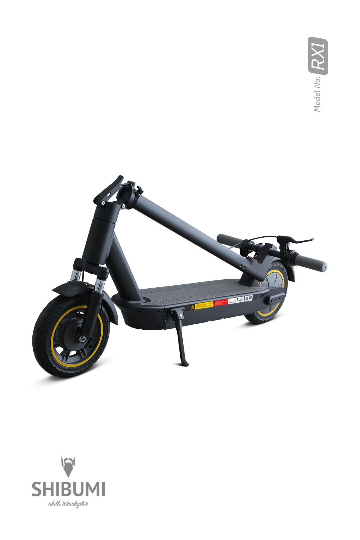 Shibumi Kick Elektrikli Scooter 500 Watt 40 Km Amortisörlü Güçlü Tork Garantili Lityum Pil