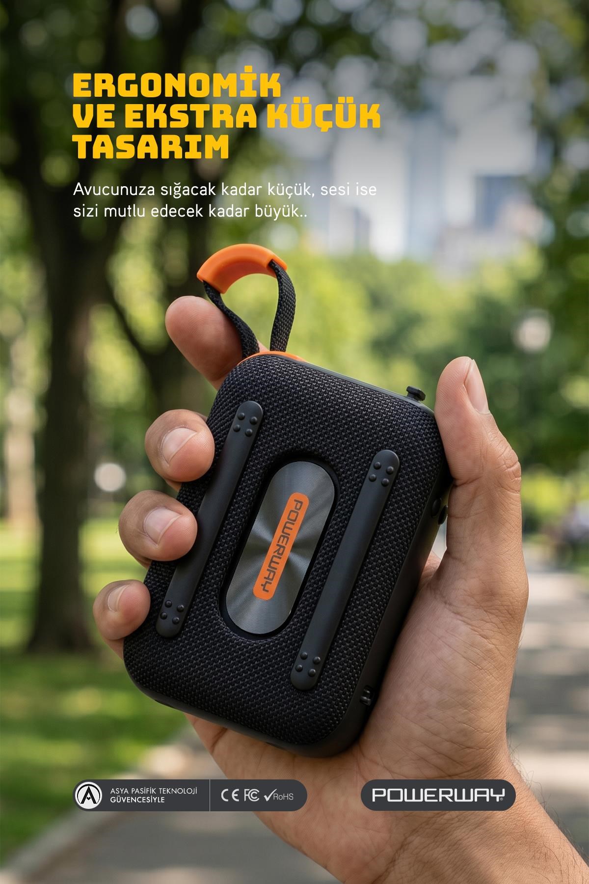 Vox Usb Hafıza Kartı Aux Led Işıklı Bluetooth Hoparlör Hi-Fi Ses Bombası