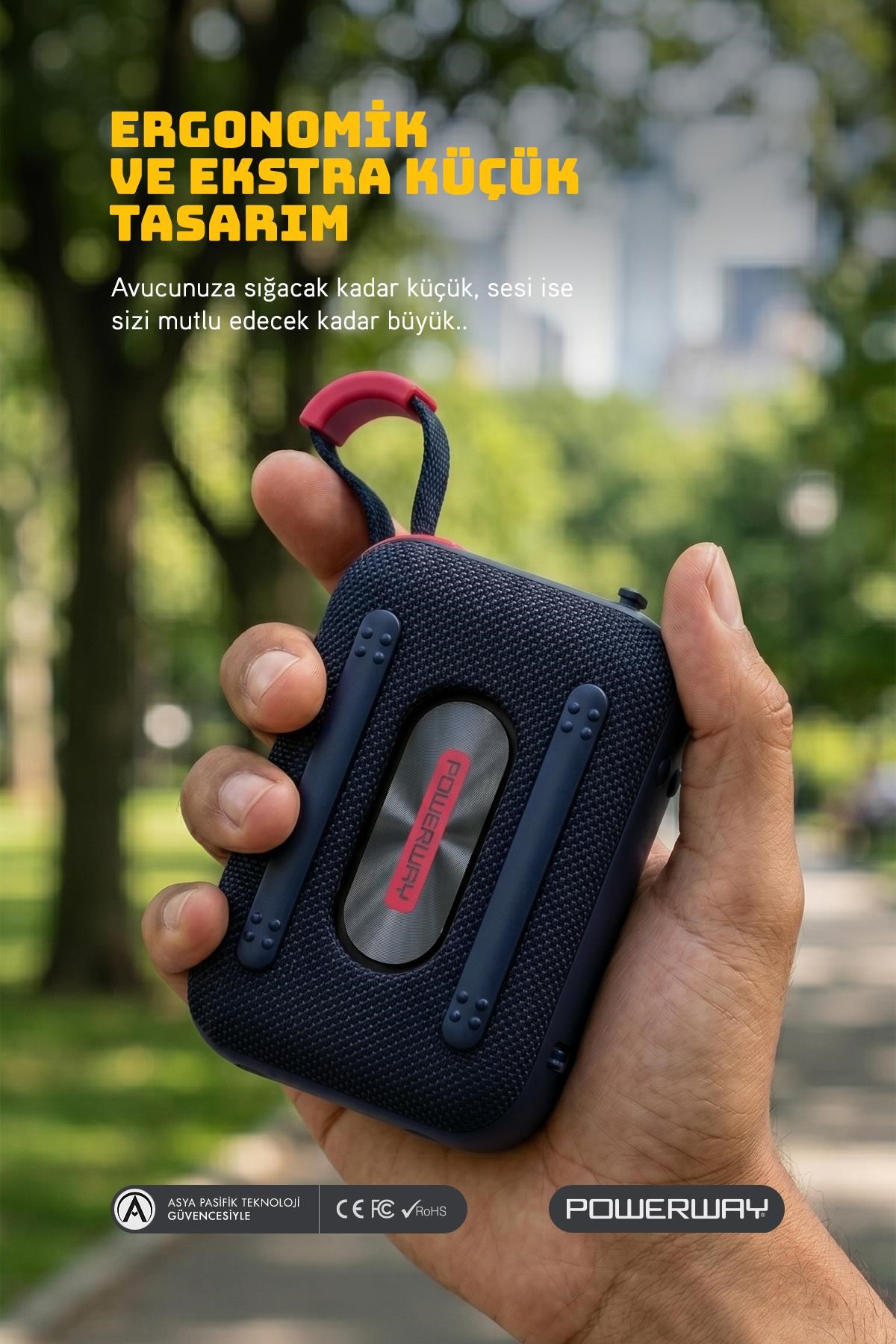 Vox Usb Hafıza Kartı Aux Led Işıklı Bluetooth Hoparlör Hi-Fi Ses Bombası