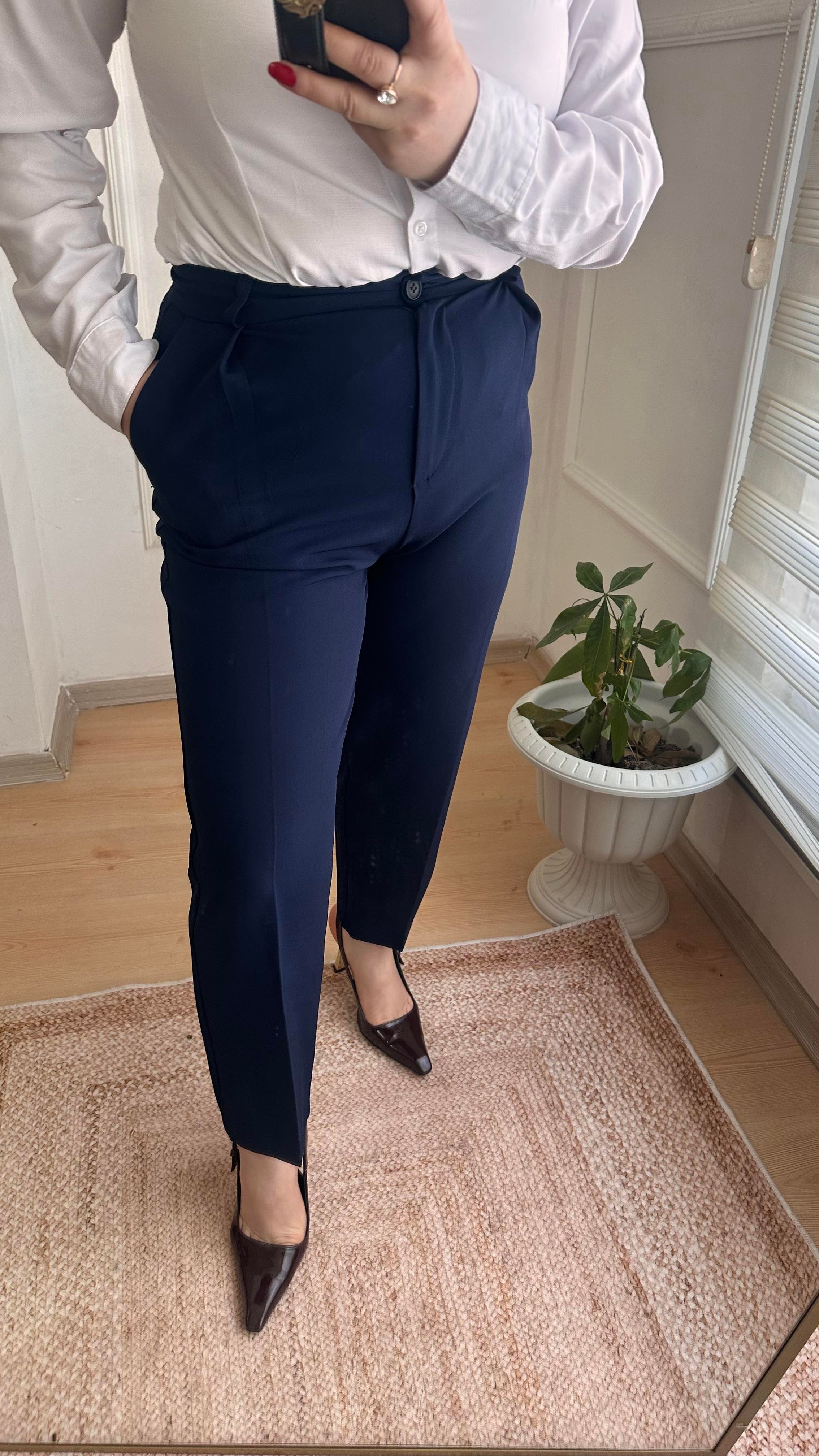 CARROT PANTOLONLU BLAZER CEKET TAKIM LACİVERT