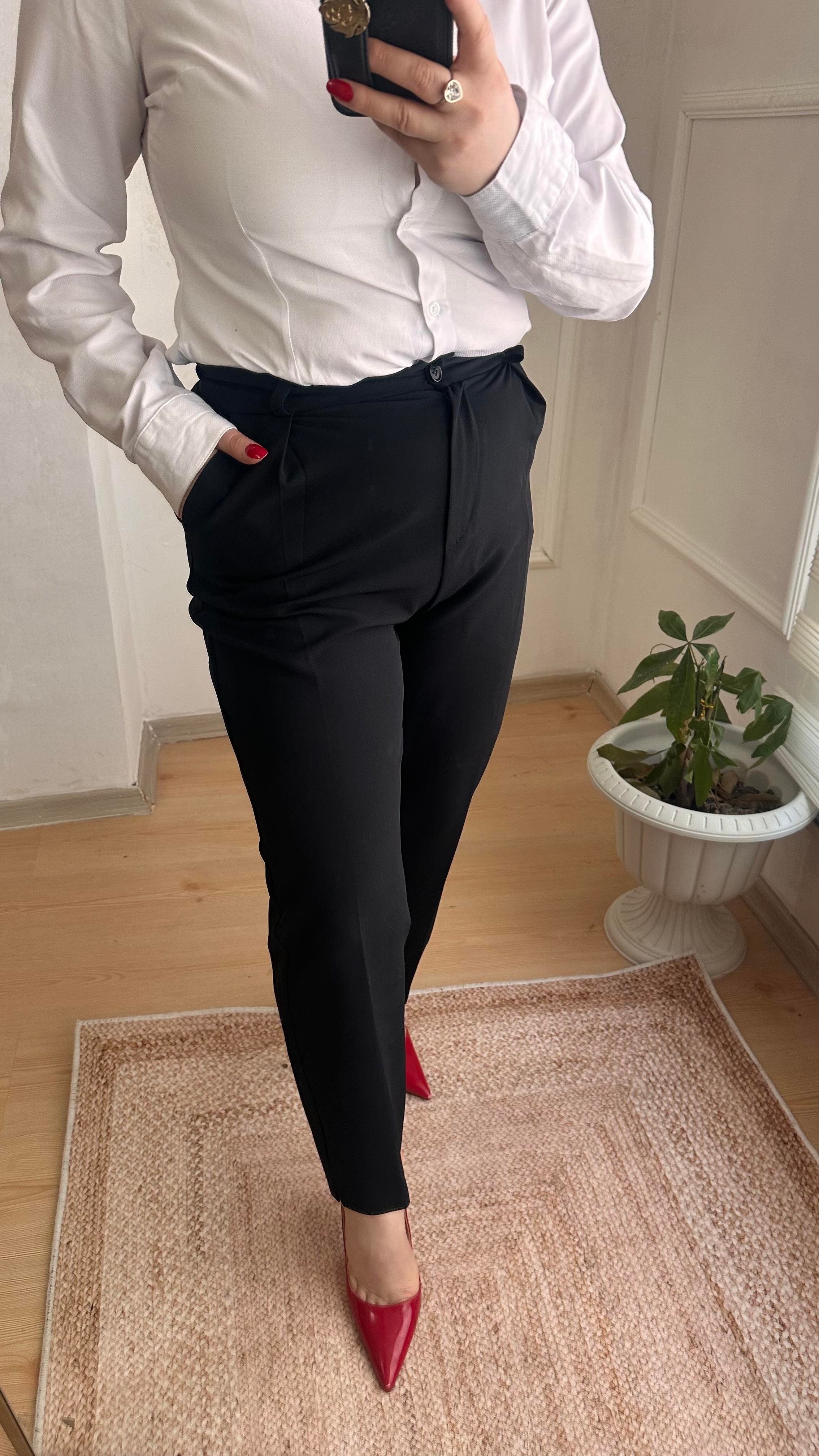 CARROT PANTOLONLU BLAZER CEKET TAKIM SİYAH