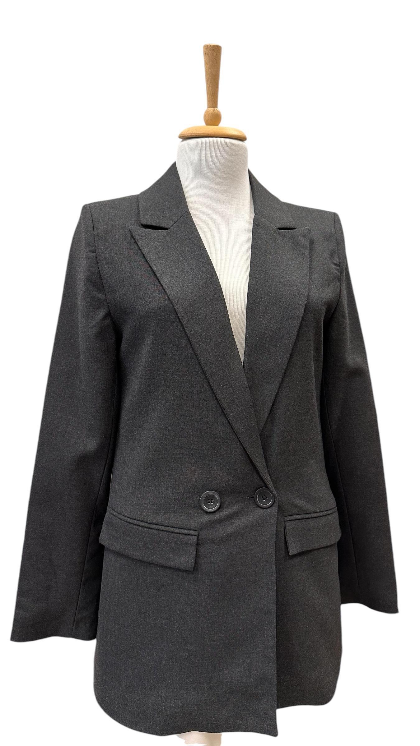 VATKALI OVERSİZE BLAZER CEKET  ANTRASİT
