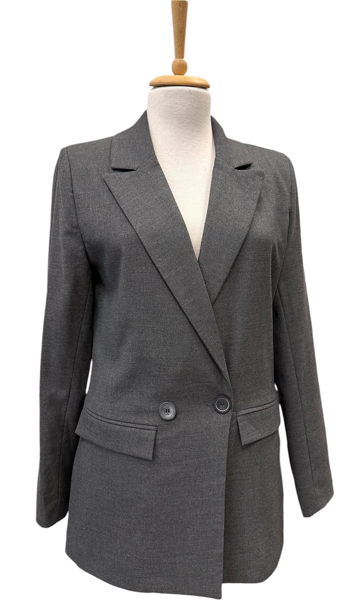 VATKALI OVERSİZE BLAZER CEKET GRİ