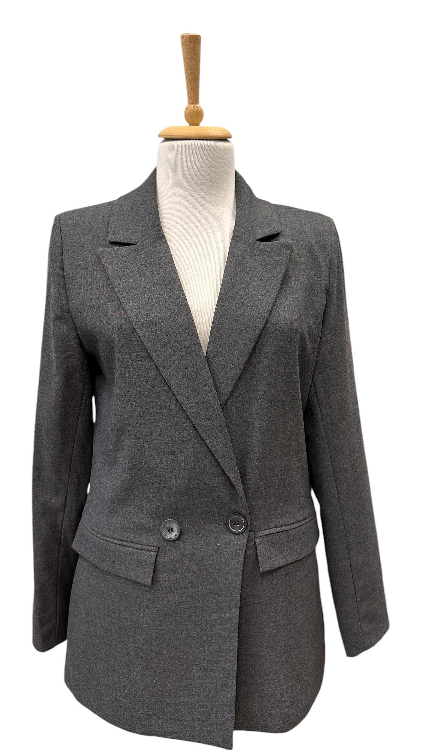 VATKALI OVERSİZE BLAZER CEKET GRİ