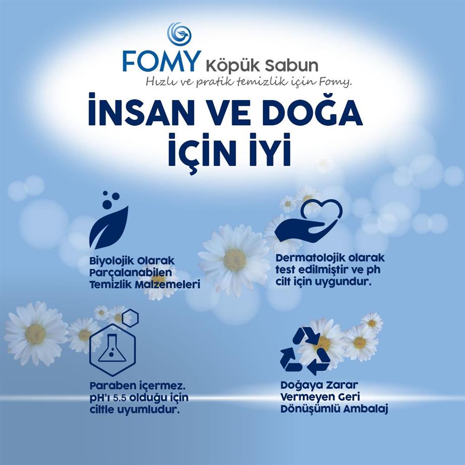 FOMY Classic Köpük Sabun 300 ml 4 ADET