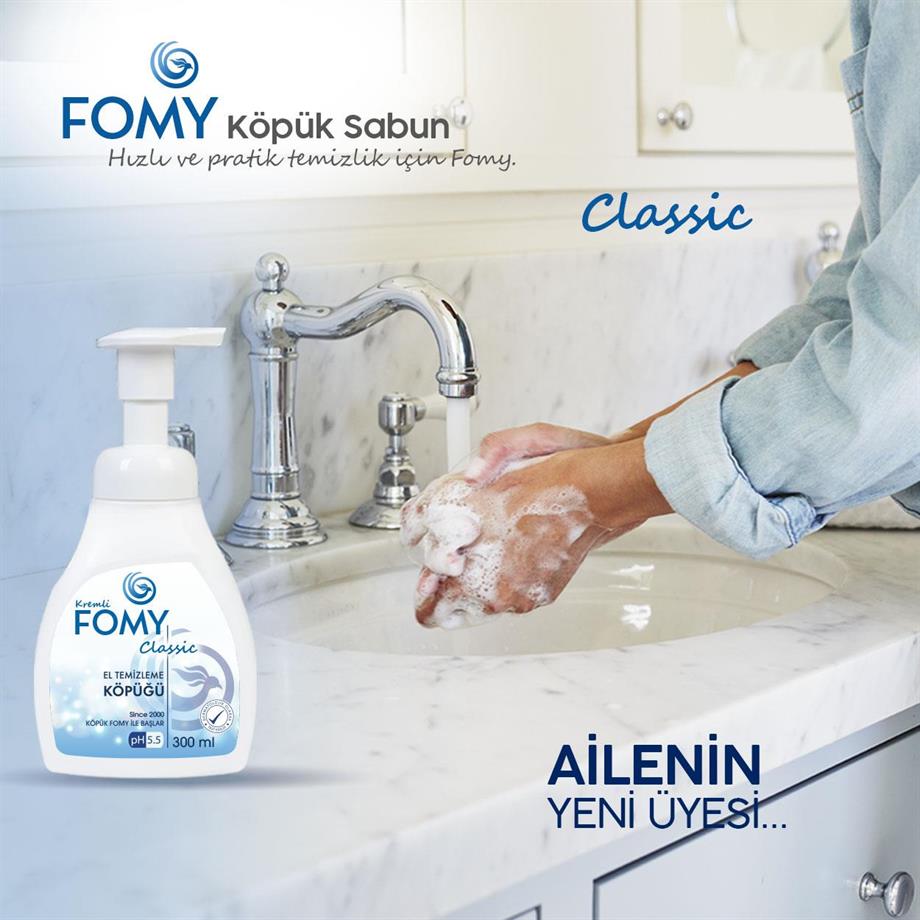 FOMY Classic Köpük Sabun 300 ml 4 ADET