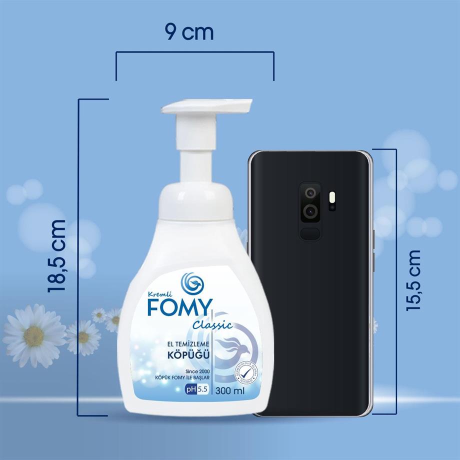 FOMY Classic Köpük Sabun 300 ml 4 ADET
