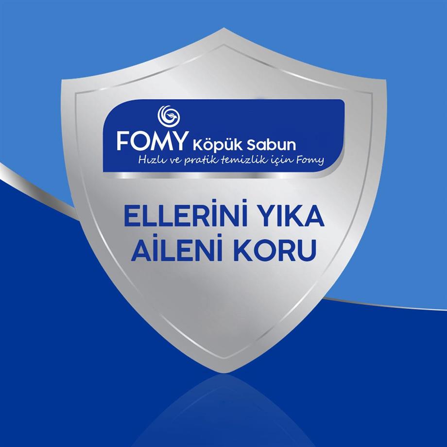 FOMY Köpük Sabun Beyaz Dispenser 900 ml