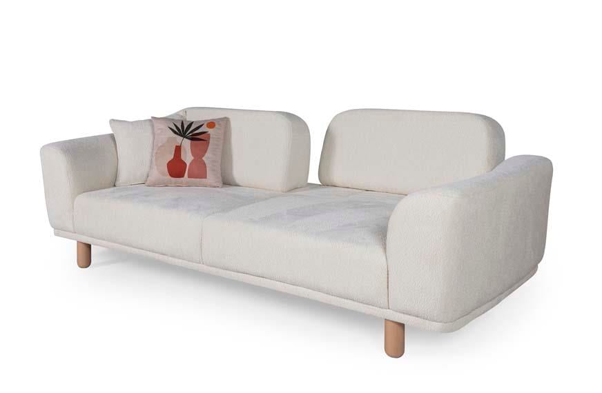  Bohem Ahşap Yataklı Koltuk Takımı