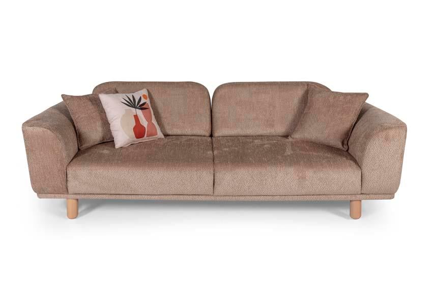  Bohem Ahşap Yataklı Koltuk Takımı