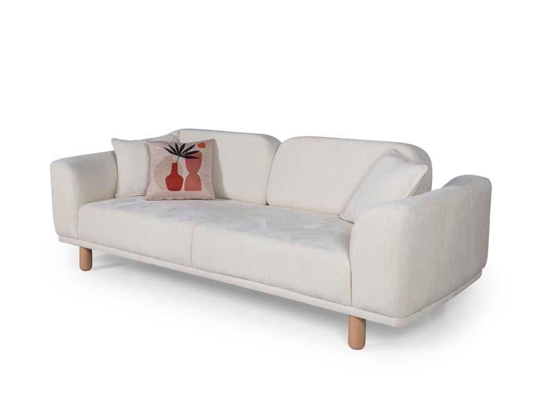  Bohem Ahşap Yataklı Koltuk Takımı