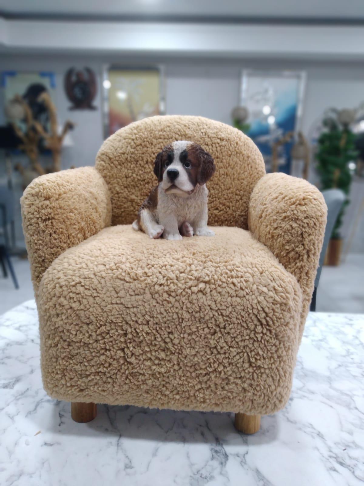  Teddy Ahşap Ayaklı Çocuk Koltuk