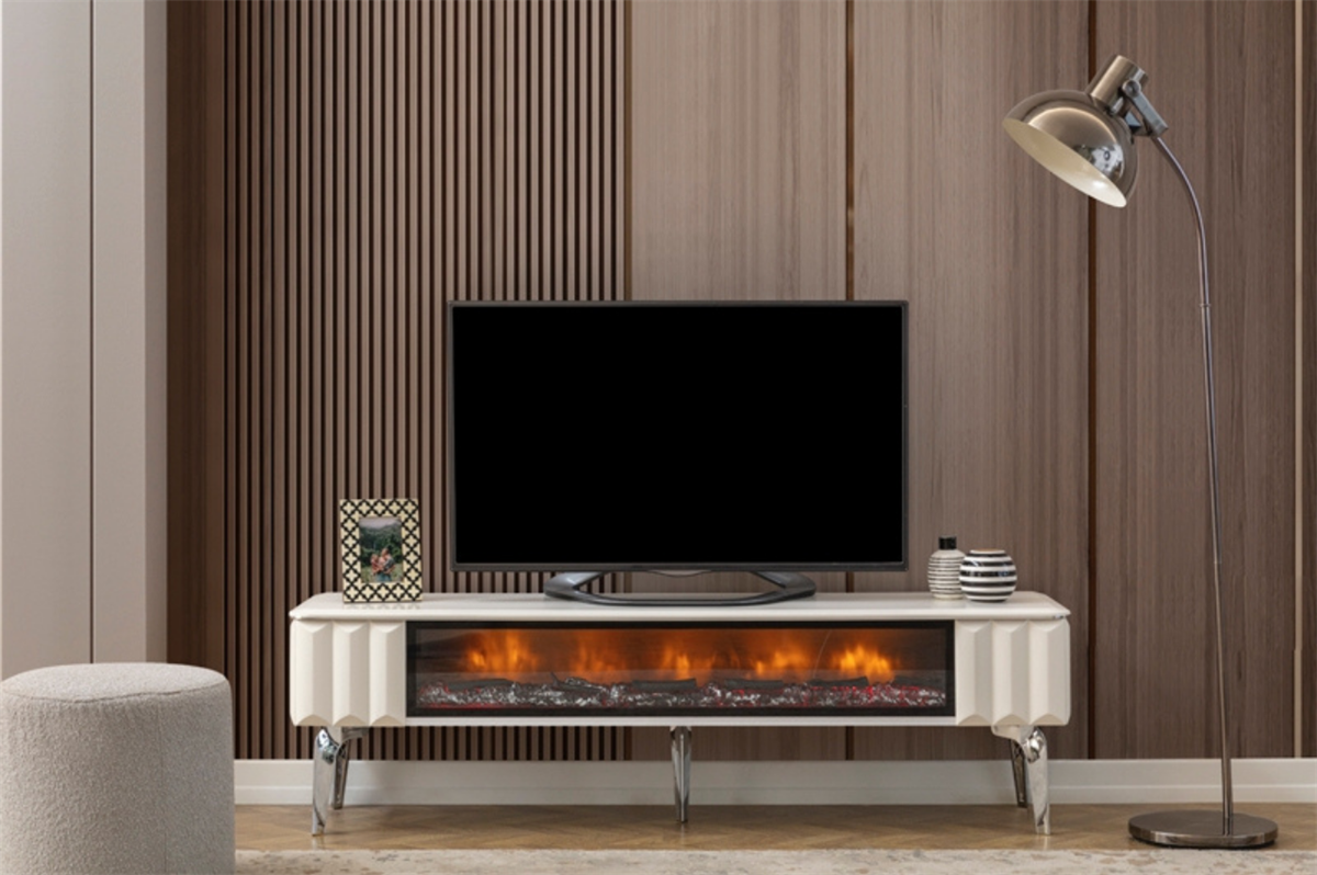  Uno Şomineli Tv Ünitesi