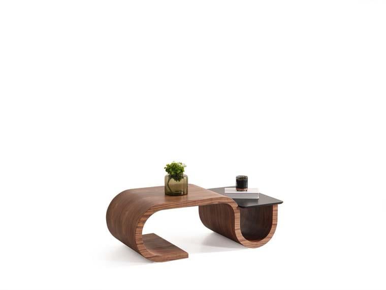 112 Ceviz Ahşap Orta Sehpa Özel Tasarım